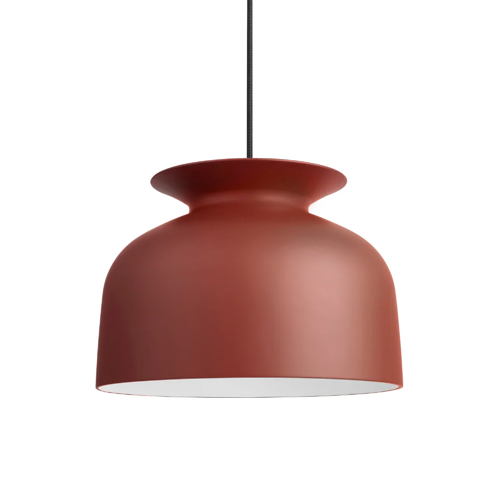 Lampa wisząca RONDE rdzawa czerwień