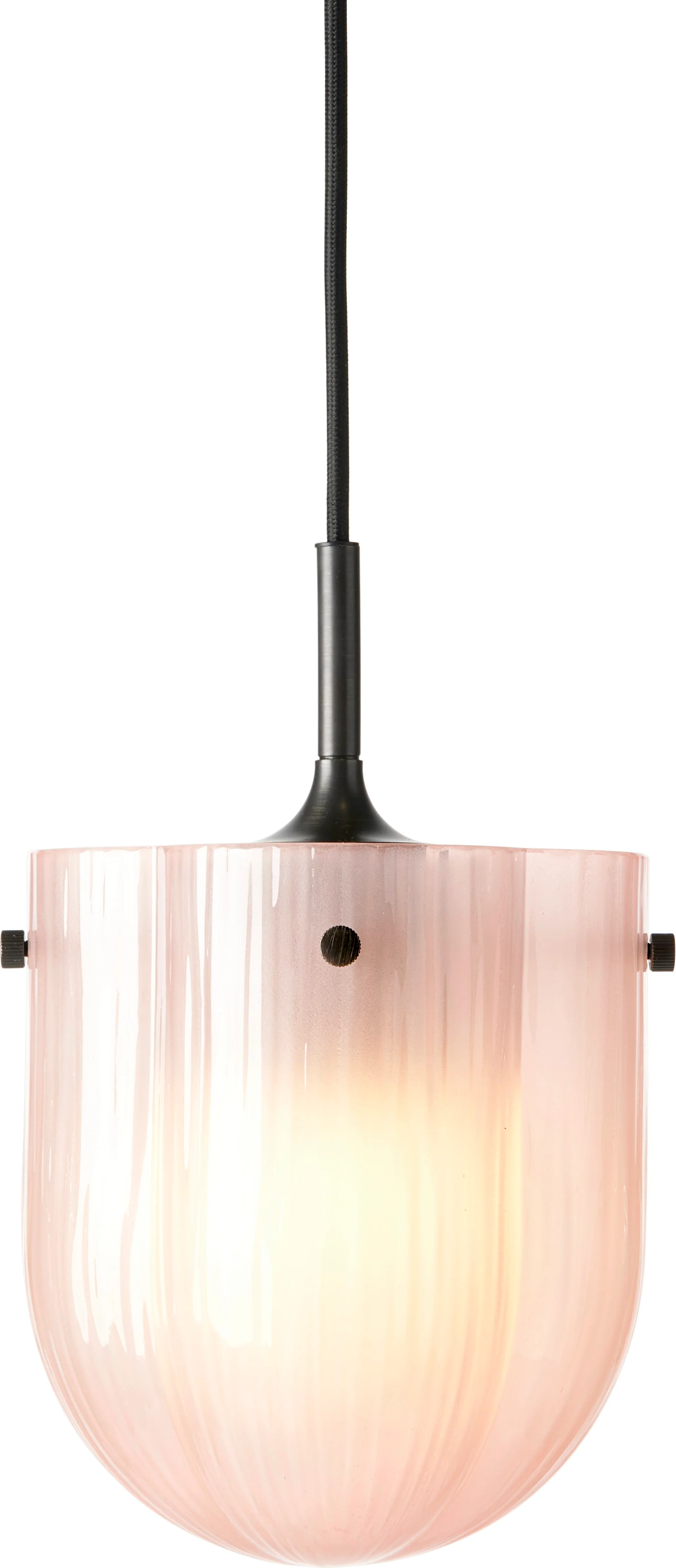 Lampa wisząca SEINE różowe szkło - Image 4