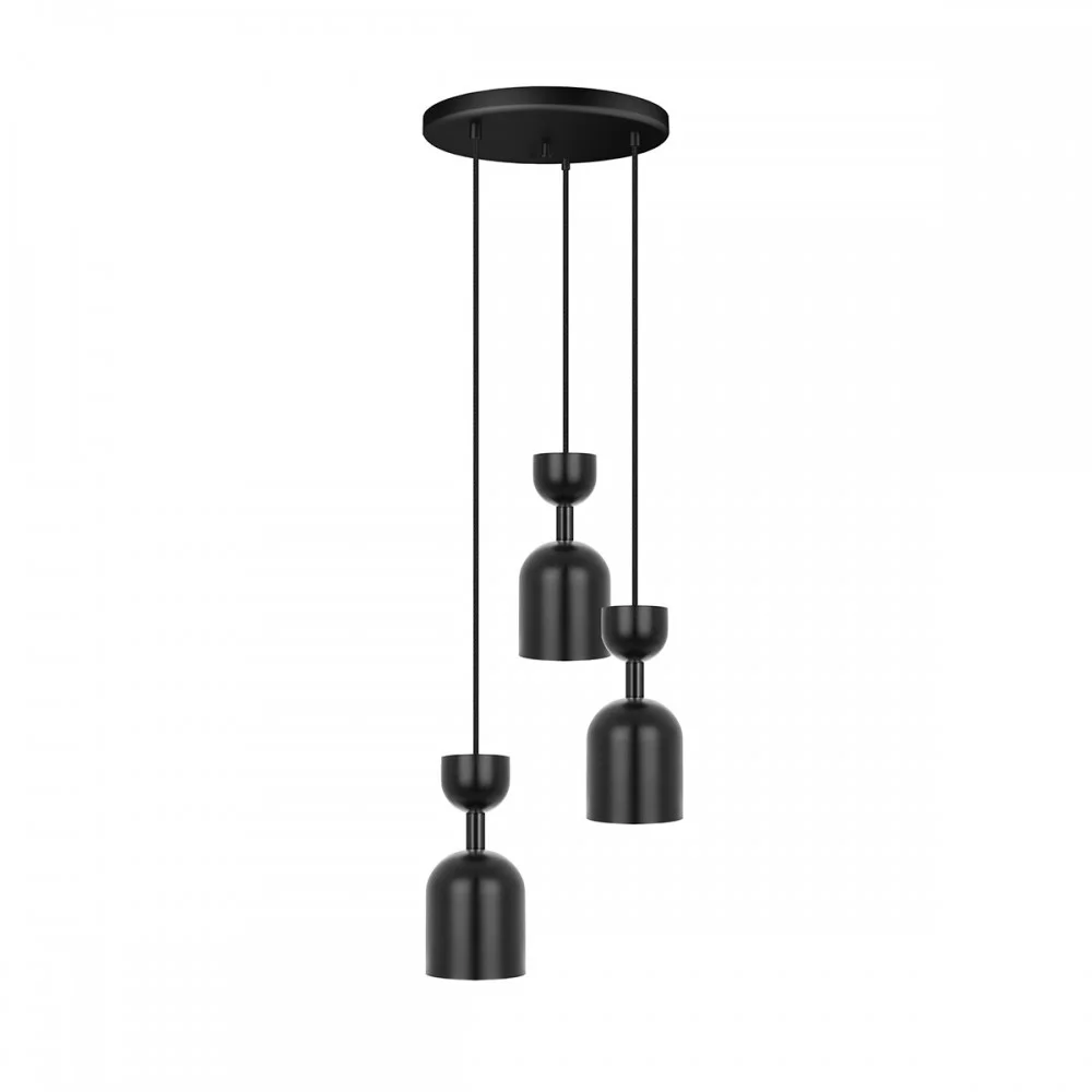 Lampa wisząca SUPURU 3P czarny - Image 3