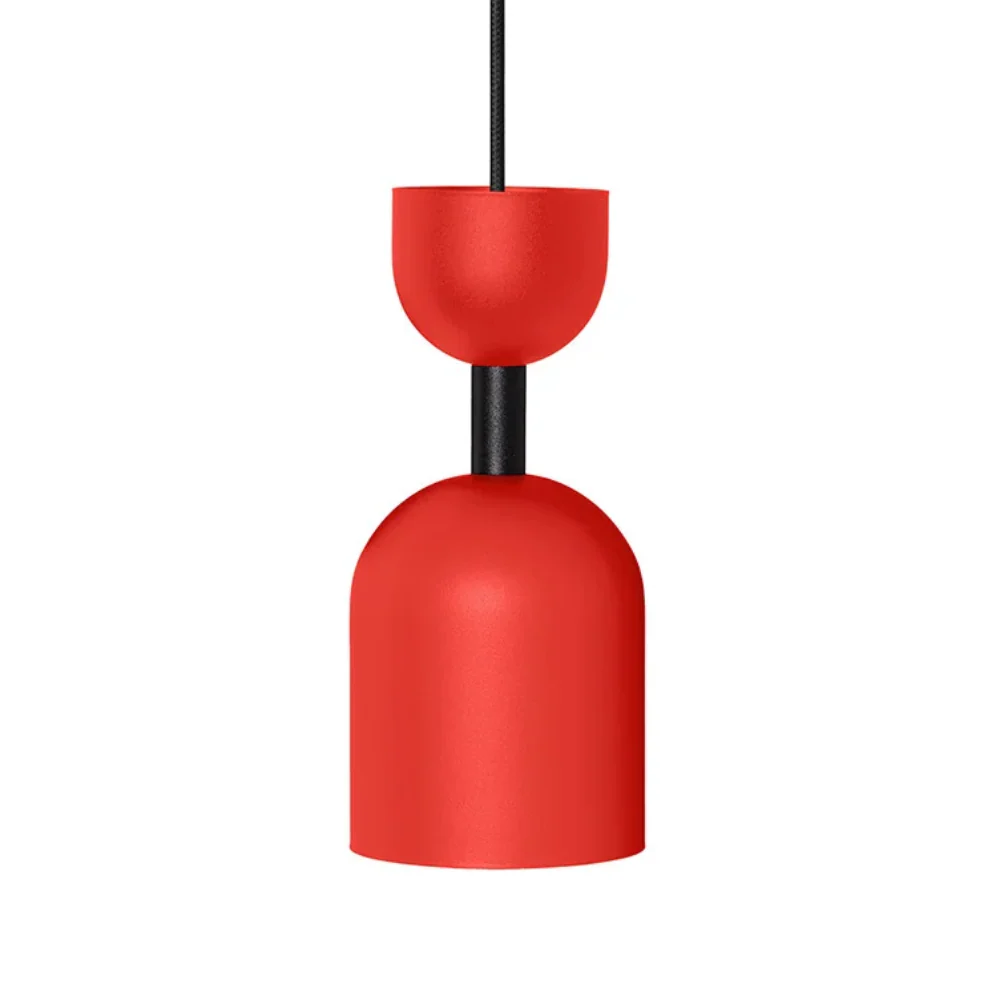 Lampa wisząca SUPURU czerwono-pomarańczowy