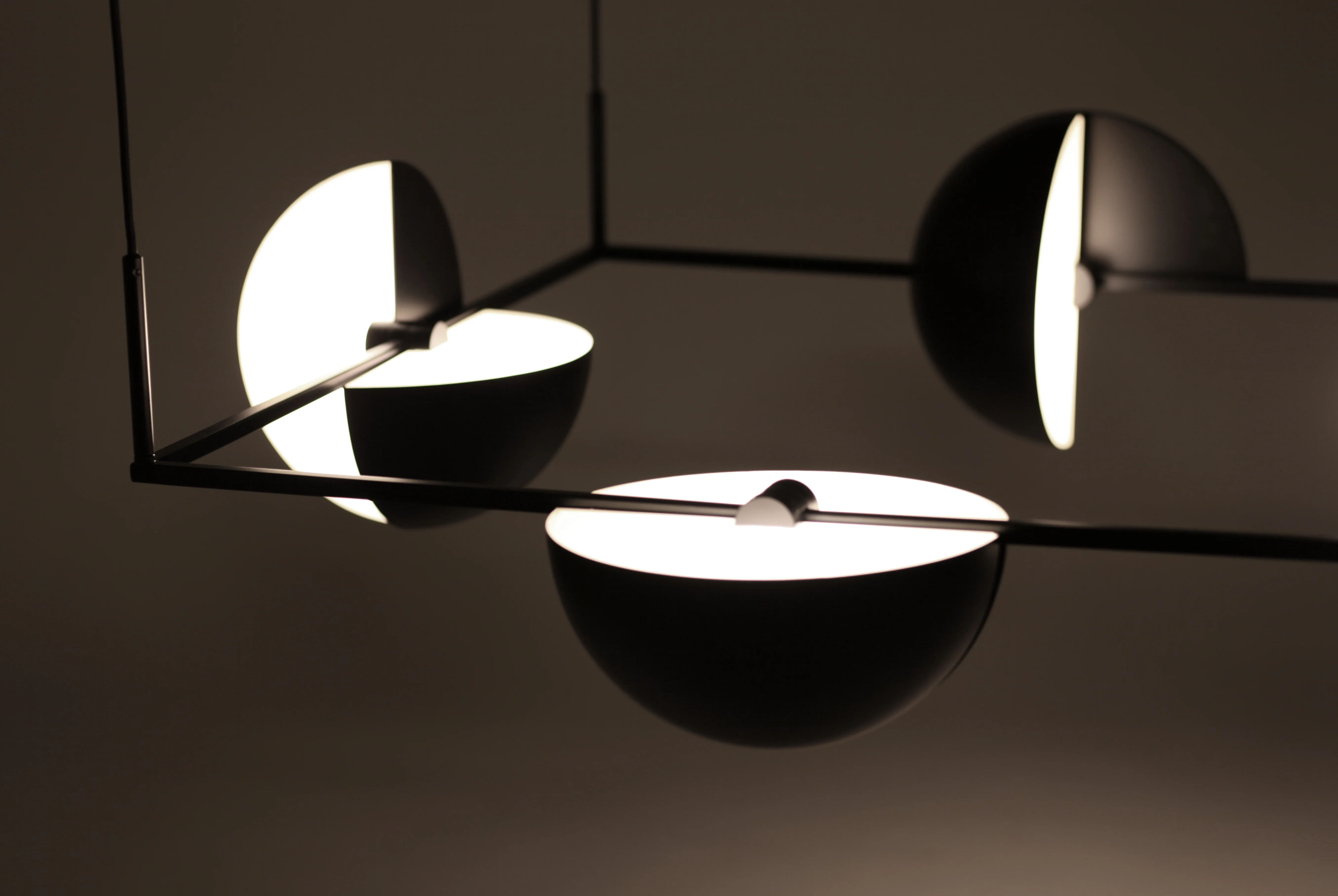 Lampa wisząca TRAPEZE QUARTETTE czarny - Image 5
