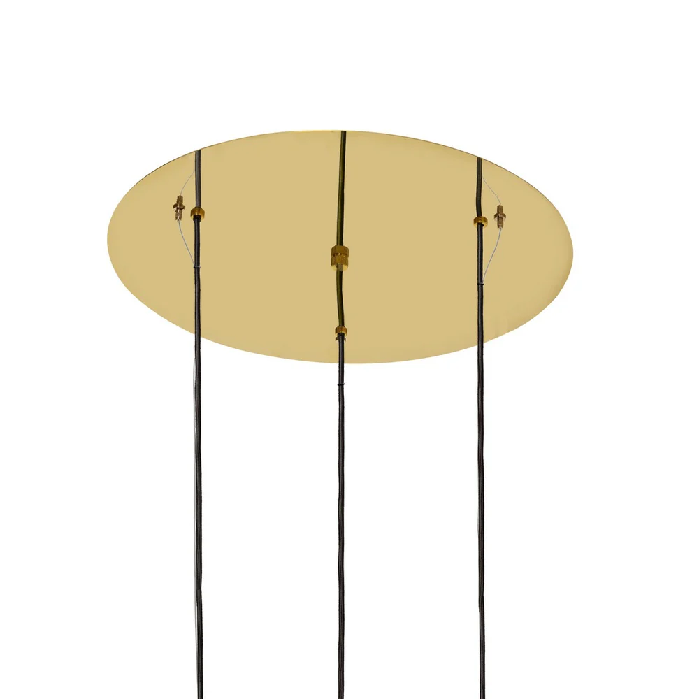 Lampa wisząca trzypunktowa CLOE złoty - Image 6