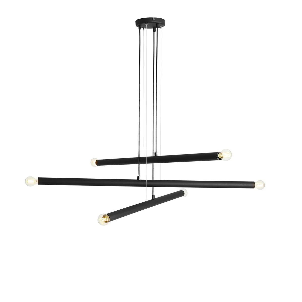 Lampa wisząca TUBO czarny