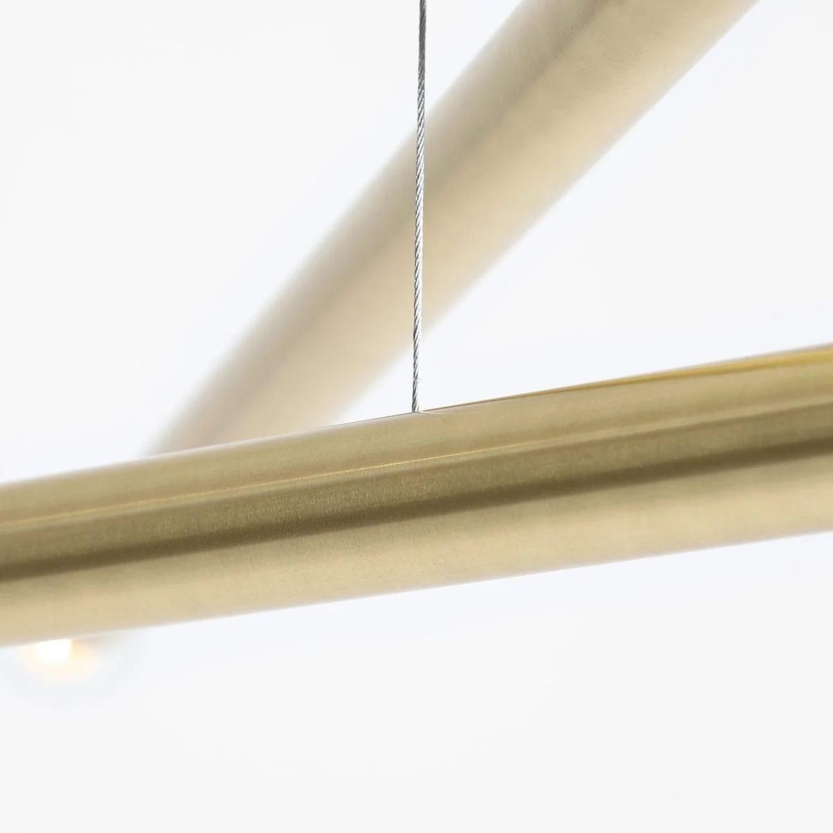 Lampa wisząca TUBO mosiężny - Image 5