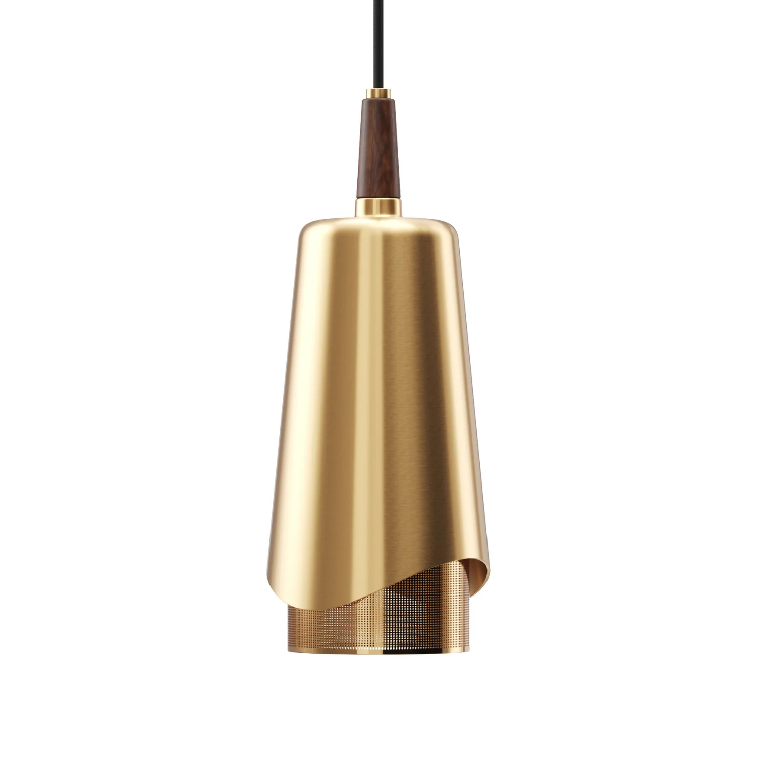 Lampa wisząca UMANOFF mosiądz