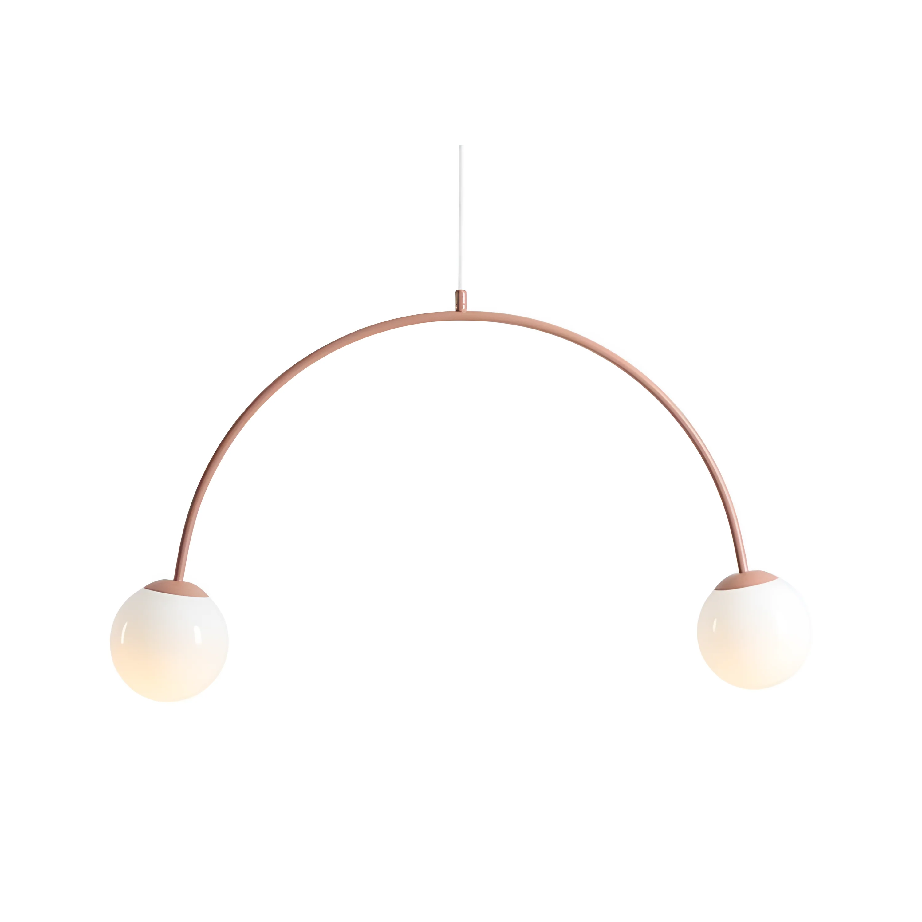 Lampa wisząca UNA koralowy
