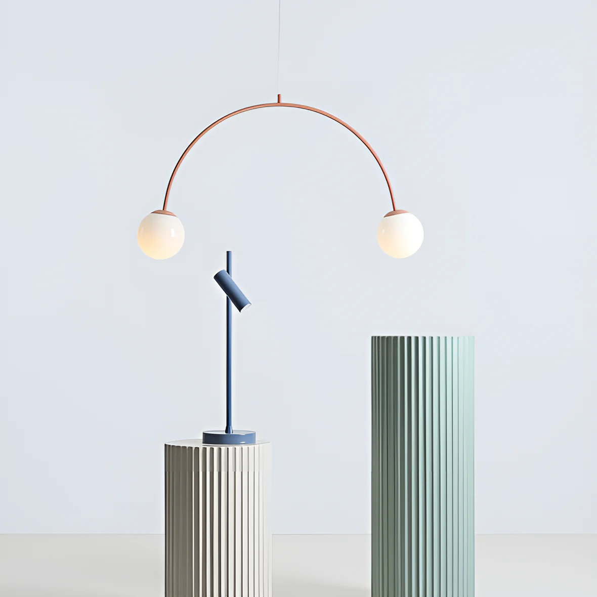 Lampa wisząca UNA koralowy - Image 2