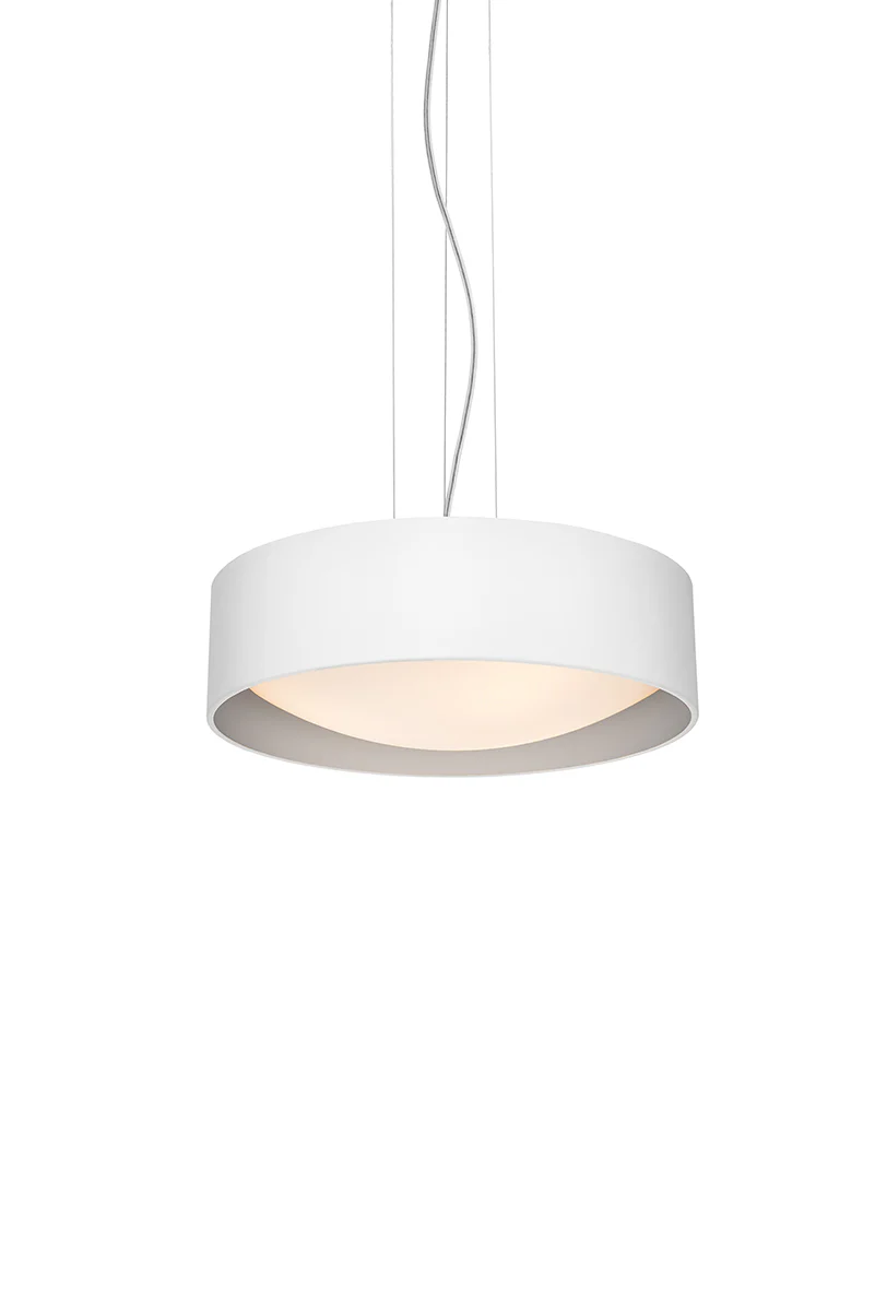 Lampa wisząca VERO biały ze srebrnym środkiem - Image 4