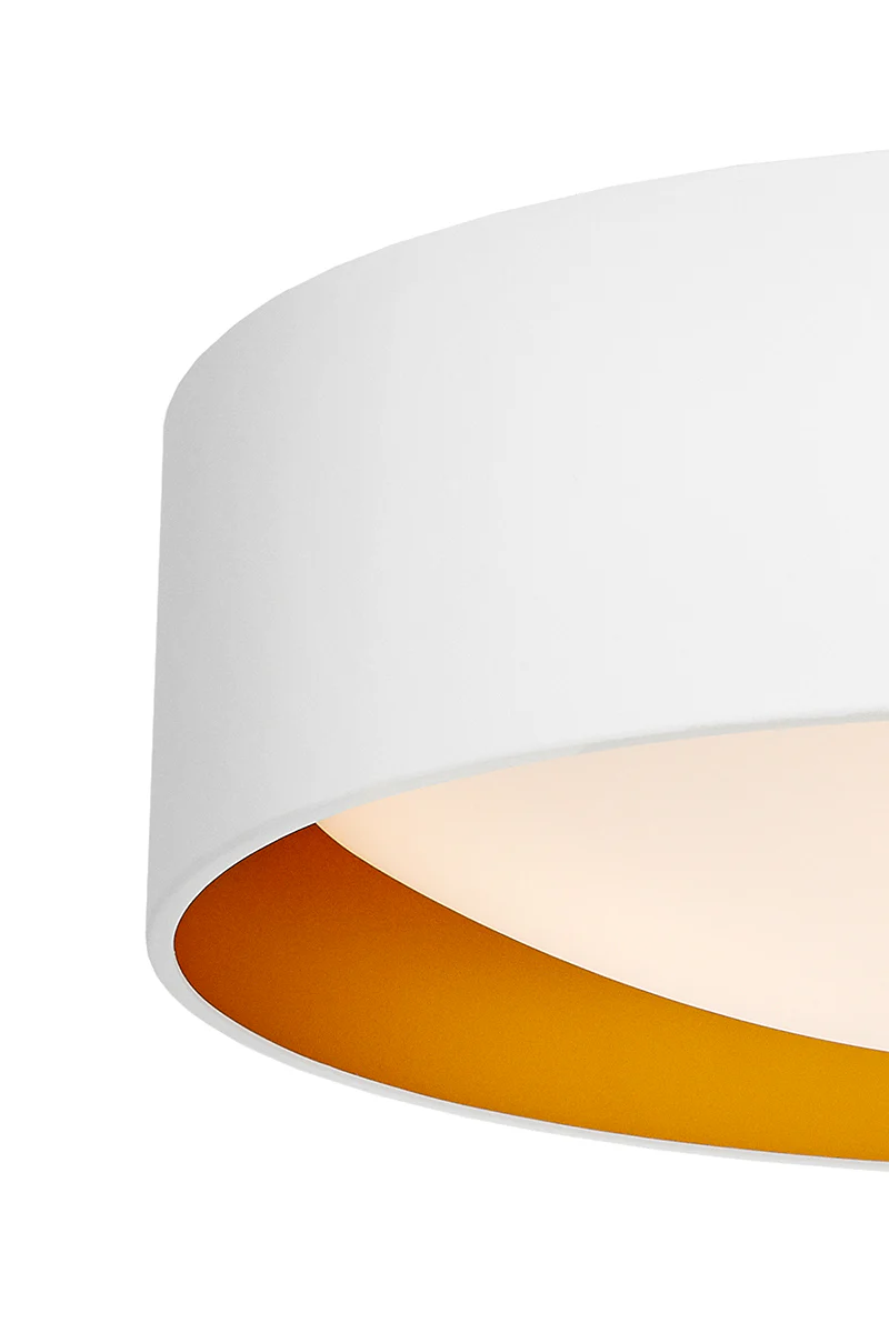 Lampa wisząca VERO biały ze złotym środkiem - Image 6