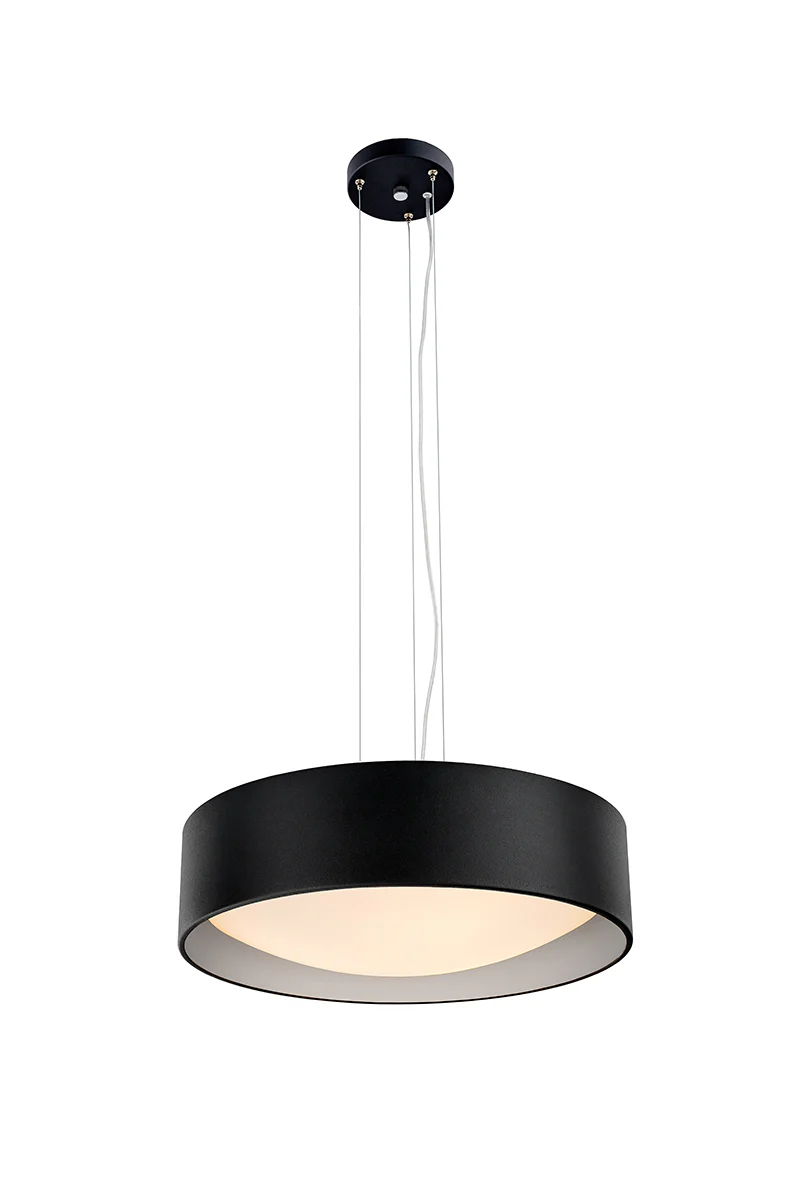 Lampa wisząca VERO czarny ze srebrnym środkiem - Image 3