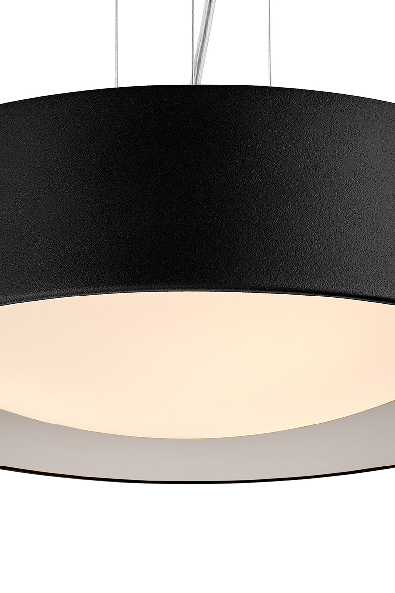 Lampa wisząca VERO czarny ze srebrnym środkiem - Image 5