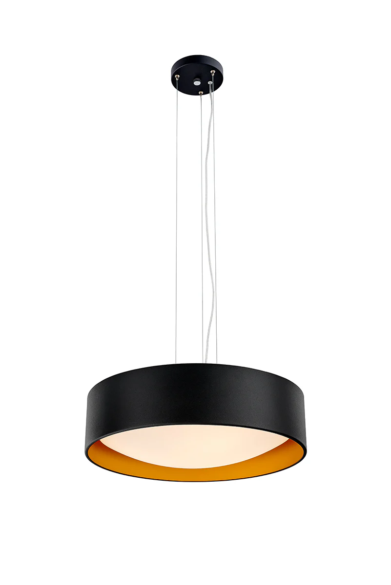 Lampa wisząca VERO czarny ze złotym środkiem - Image 3