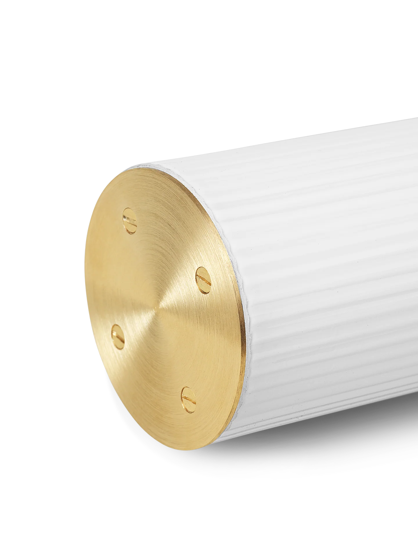 Lampa wisząca VUELTA biały z mosiężnym wykończeniem - Image 3