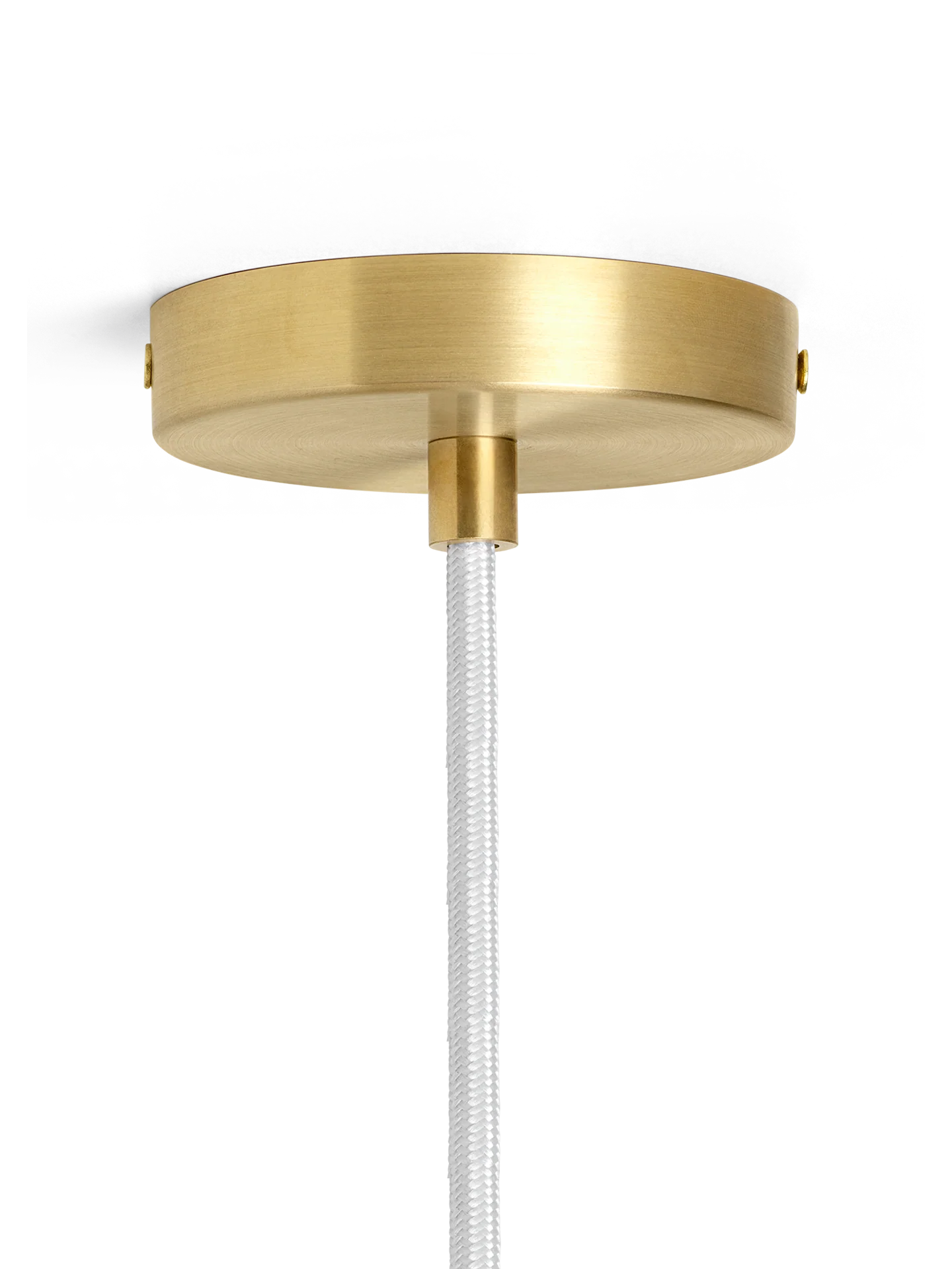 Lampa wisząca VUELTA biały z mosiężnym wykończeniem - Image 4