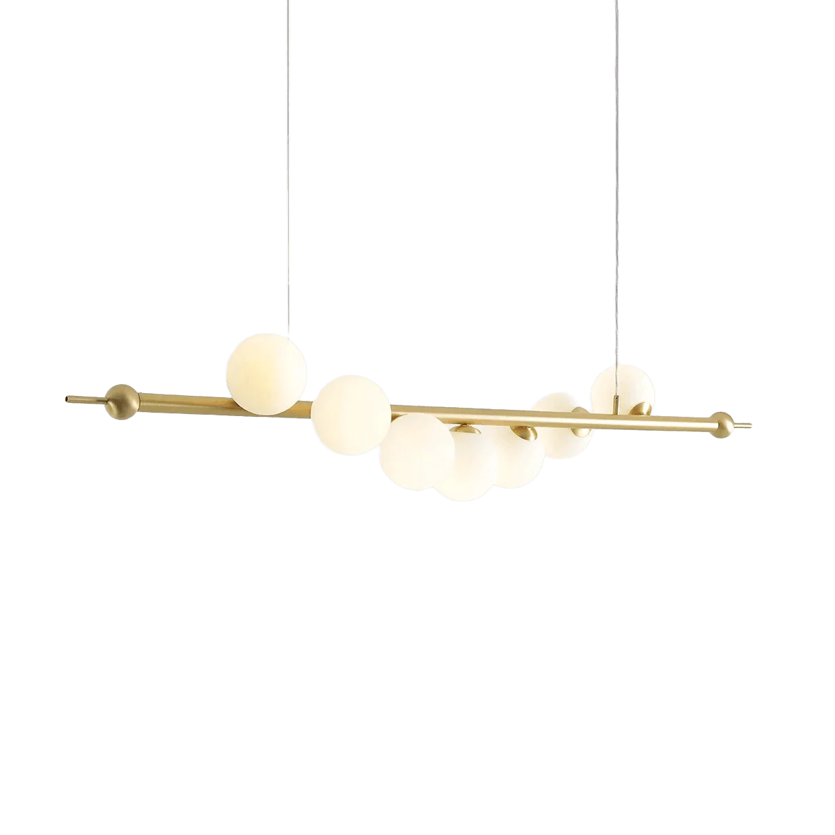 Lampa wisząca WAVE mosiężny