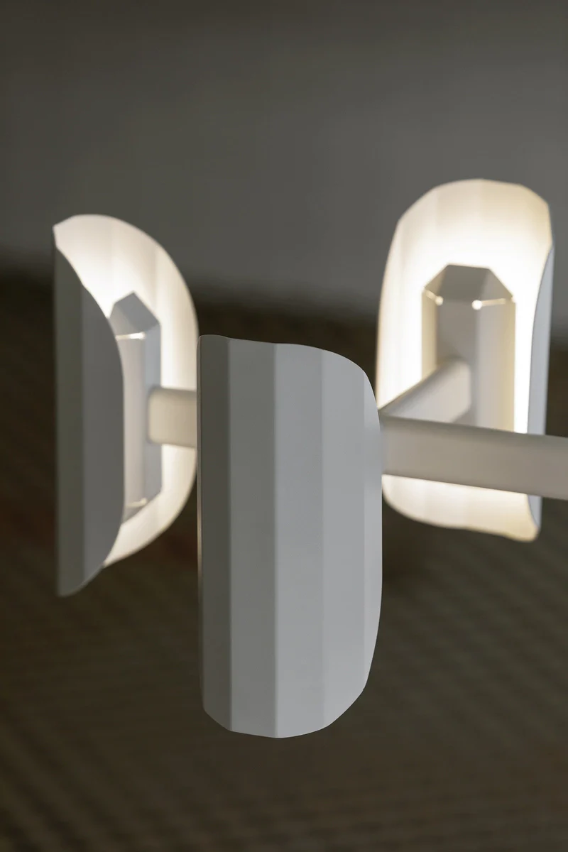Lampa wisząca wieloramienna APOLIN biały - Image 8