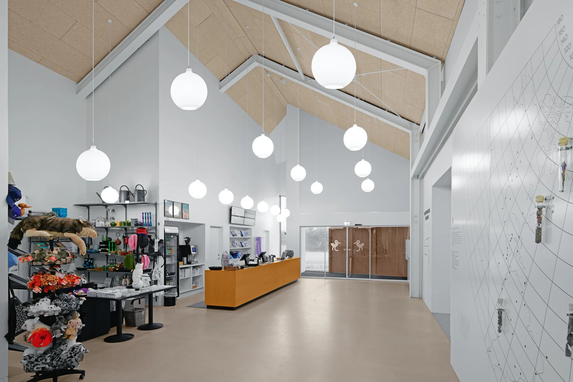 Lampa wisząca WOHLERT białe szkło - Image 49