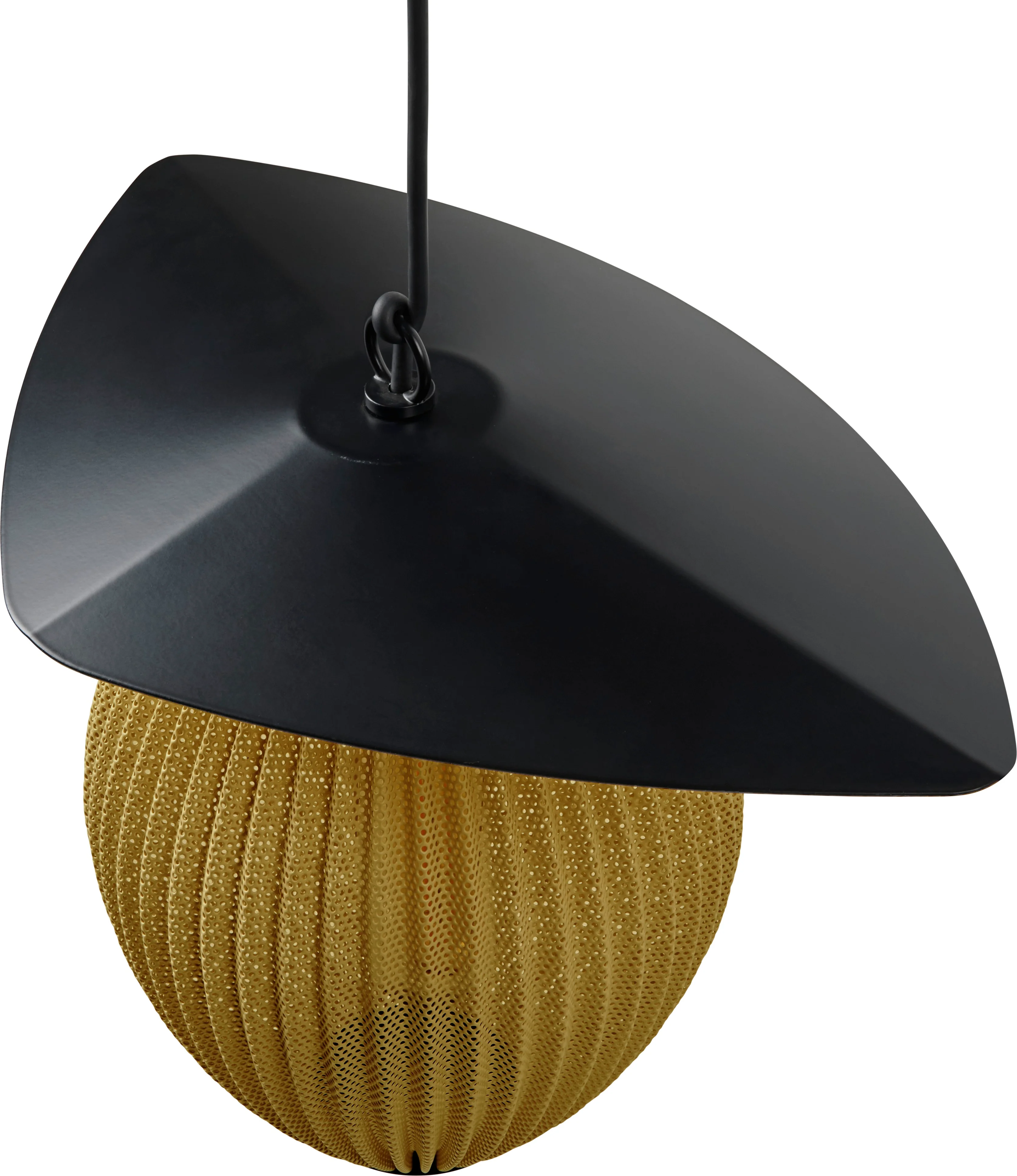 Lampa wisząca zewnętrzna SATELLITE musztardowy - Image 3