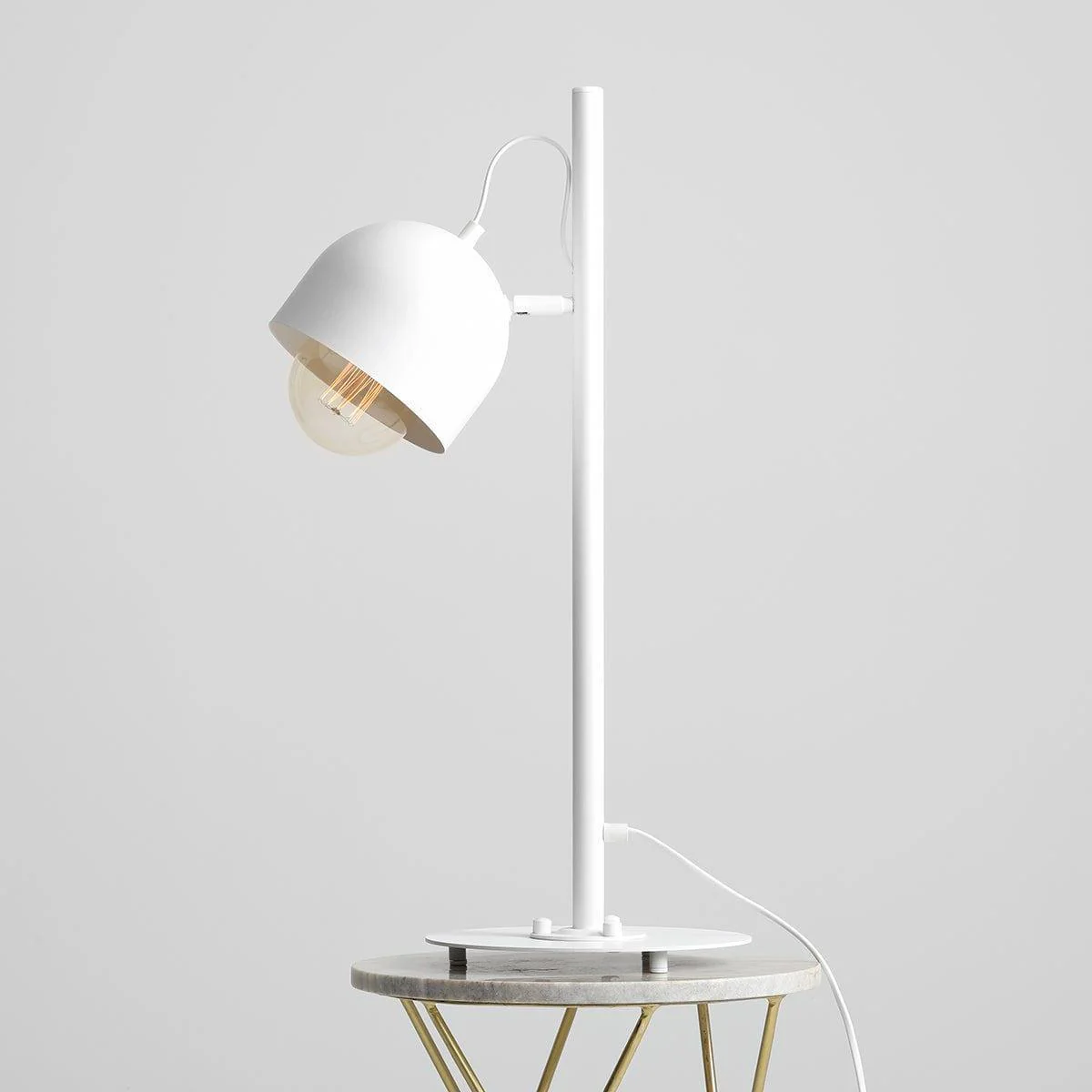 Lampka biurkowa BERYL biały - Image 3