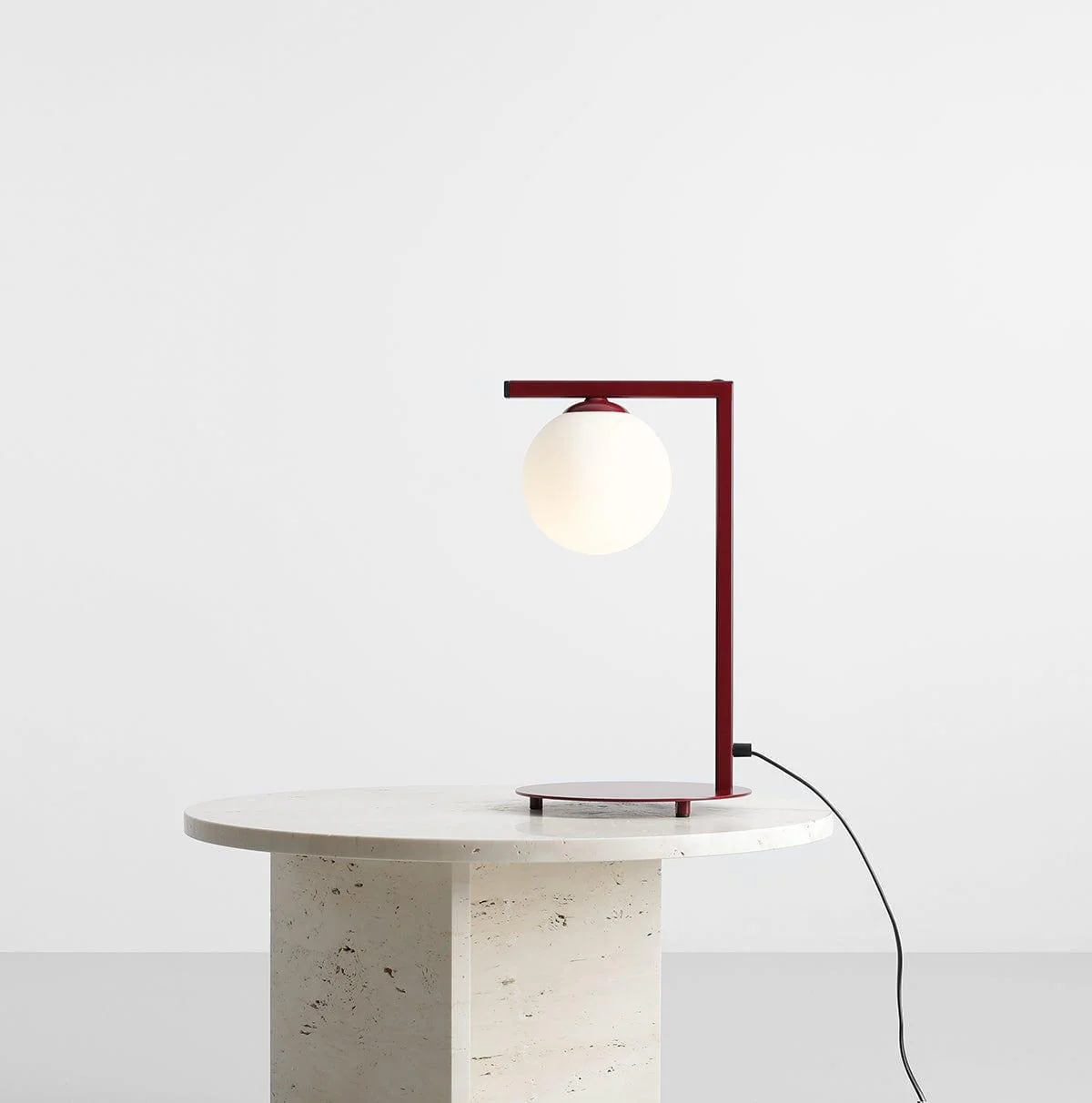 Lampa stołowa ZAC bordowy - Image 3