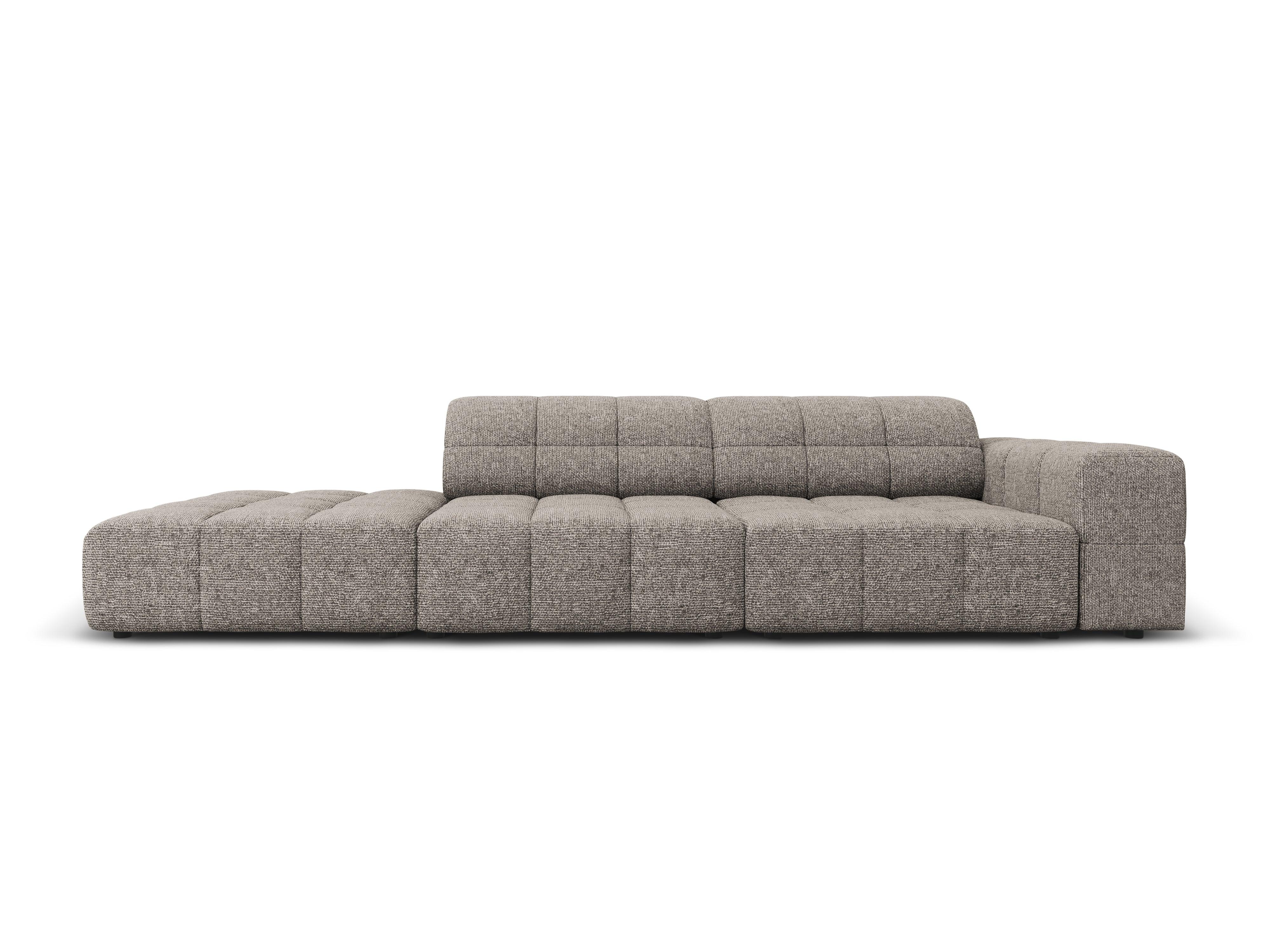 Sofa lewostronna 3-osobowa CHICAGO szary szenil - Image 3