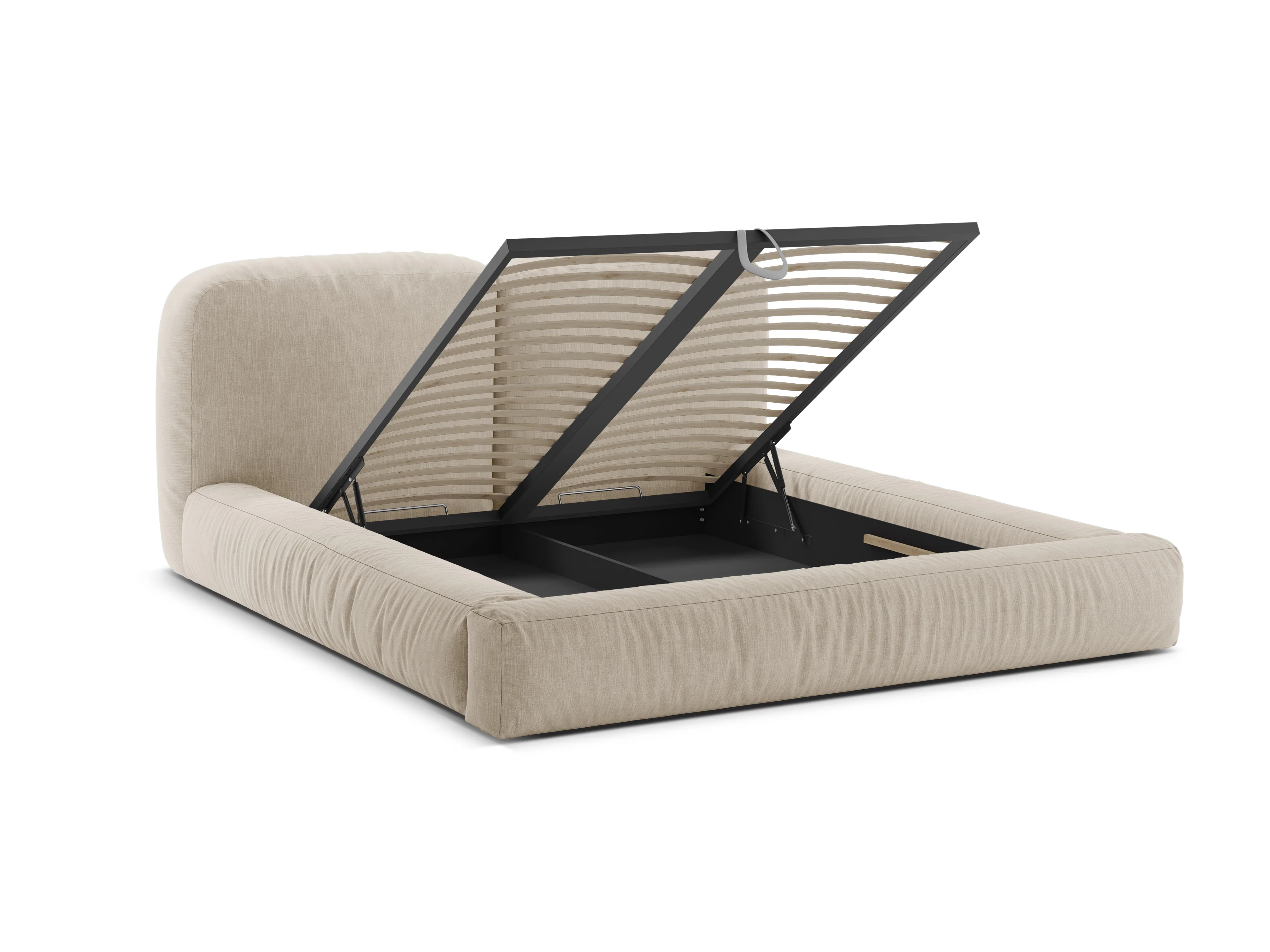 Łóżko MARTINA jasny beżowy - Image 6