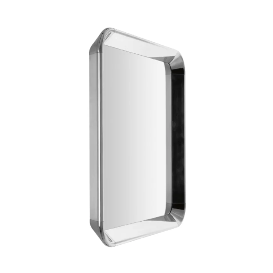 Lustro DEJA-VU polerowane aluminium