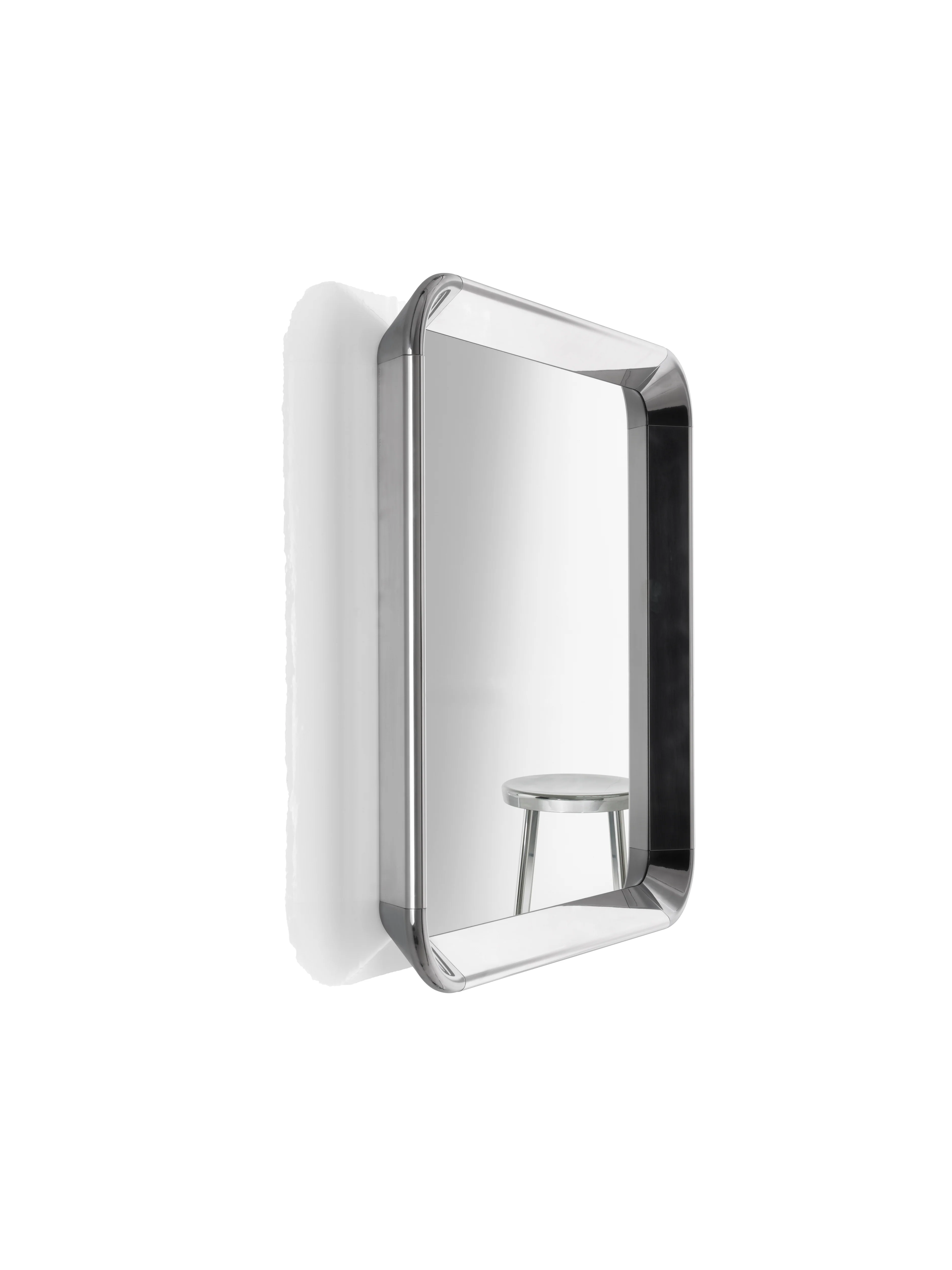 Lustro DEJA-VU polerowane aluminium - Image 3