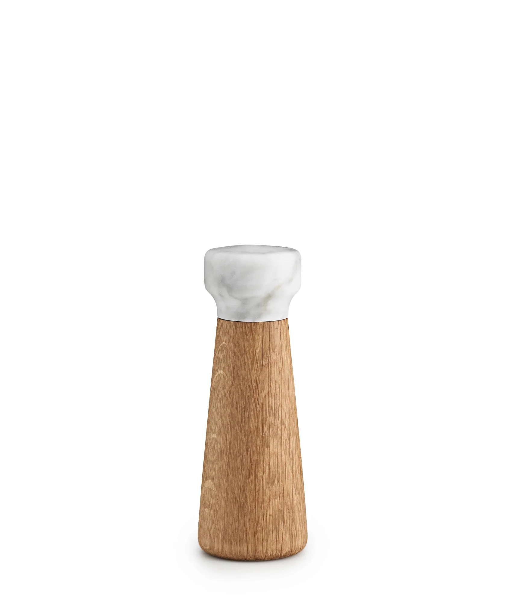 Młynek do soli CRAFT drewno dębowe z białym marmurem - Image 10