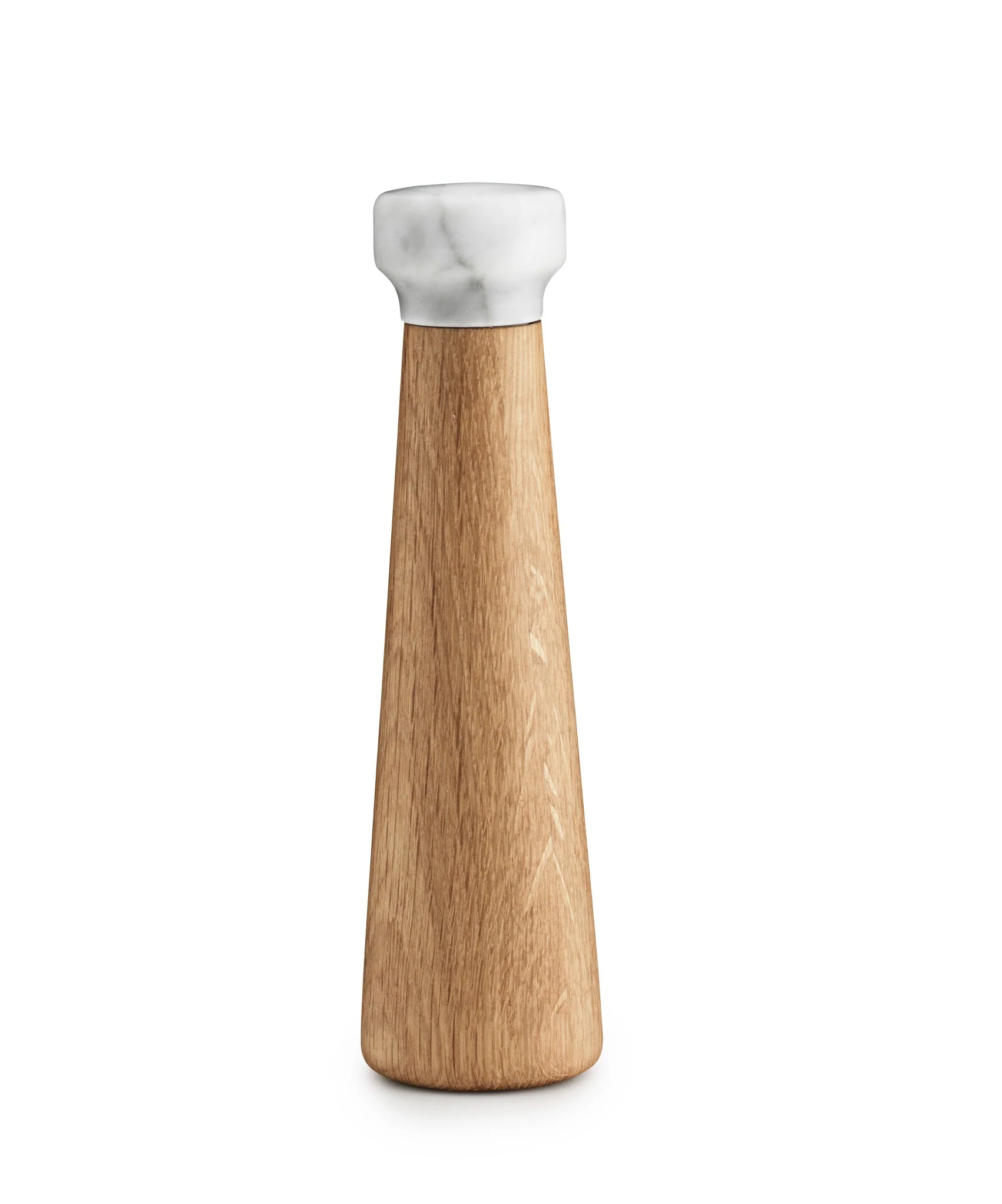 Młynek do soli CRAFT drewno dębowe z białym marmurem - Image 11