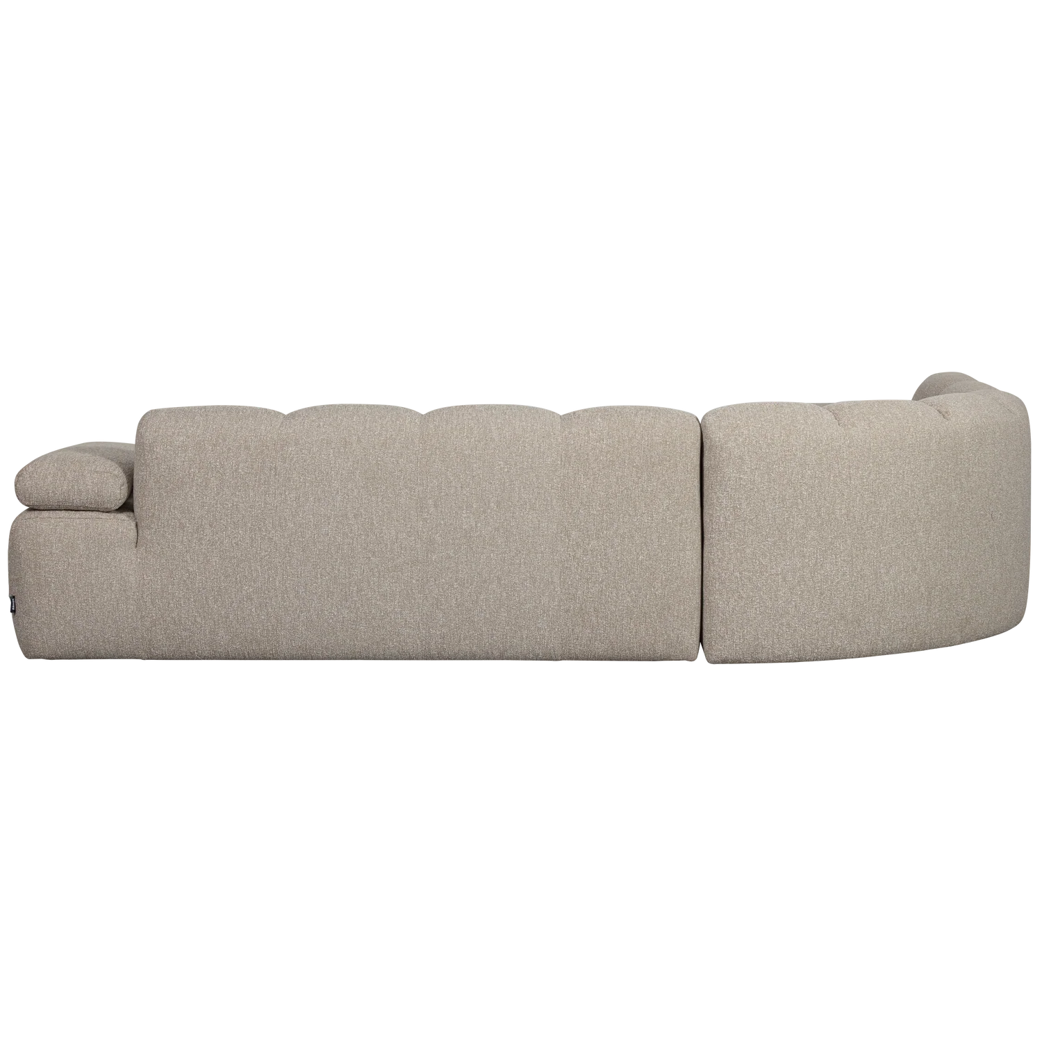 Narożnik modułowy lewostronny 6-osobowy MOJO piaskowy melanż boucle - Image 5