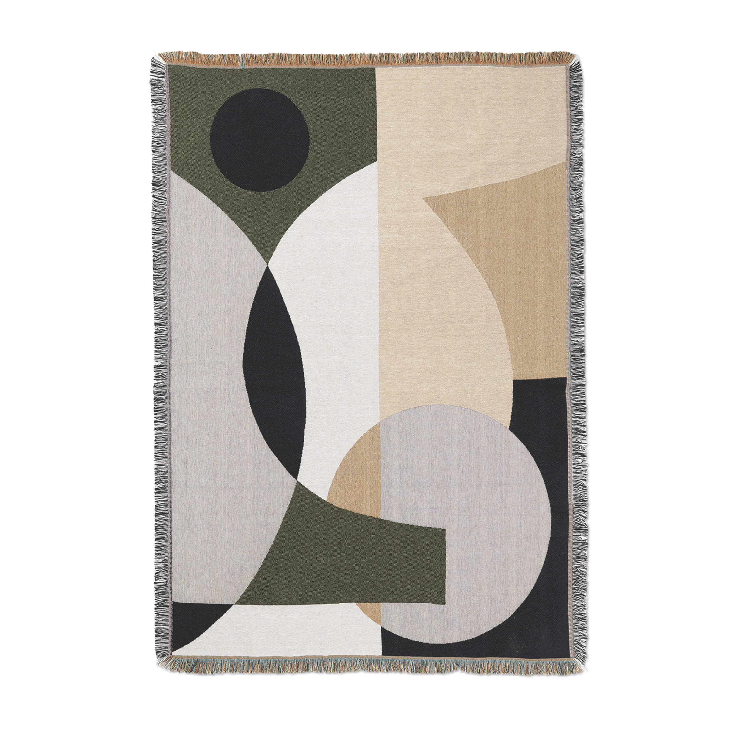 Narzuta ENTIRE TAPESTRY beżowy z olikowym