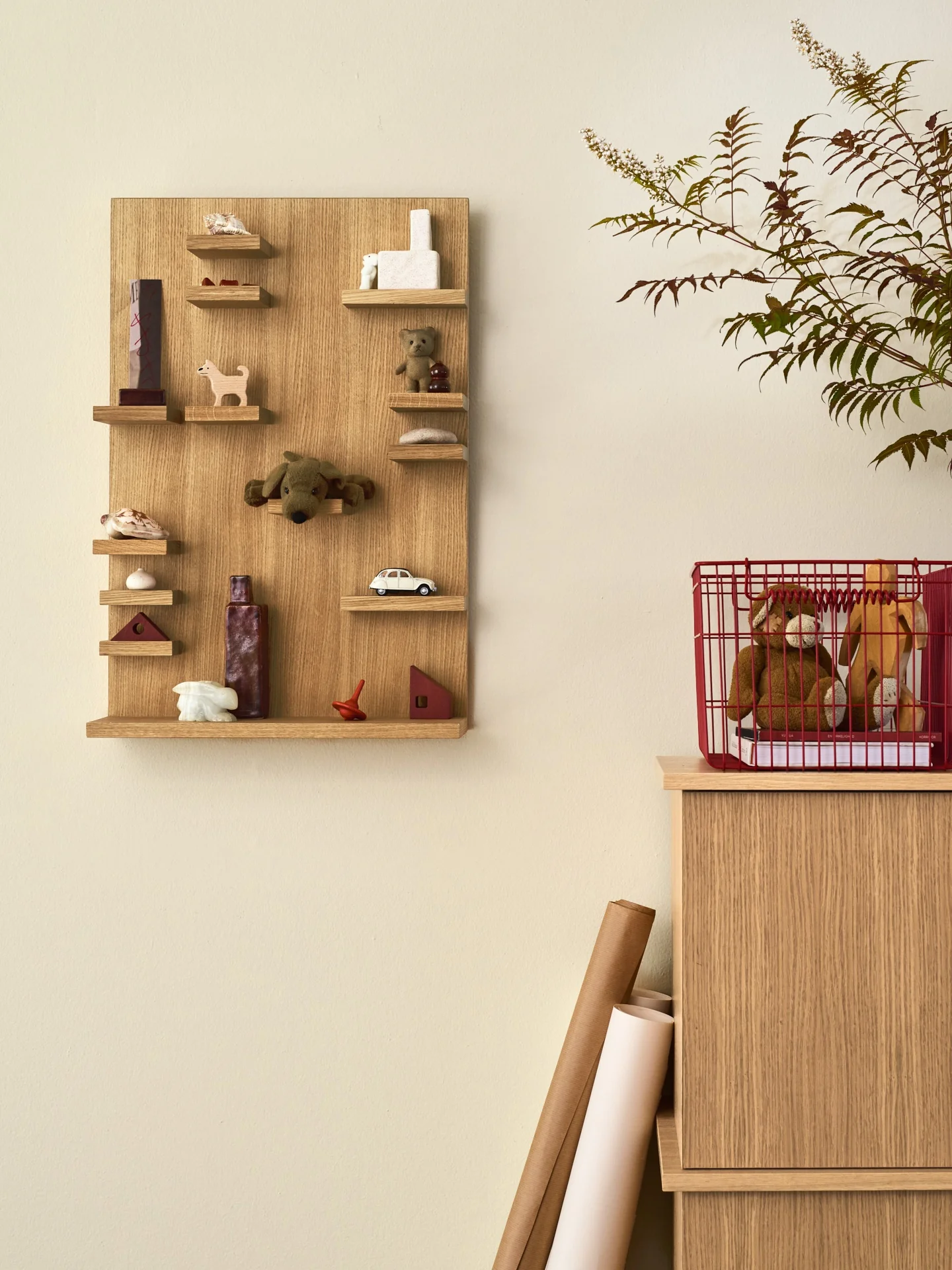 Półka wisząca PARADE SHELF olejowany dąb - Image 2