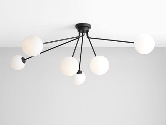 Lampa sufitowa HOLM HEXA czarny - Image 2