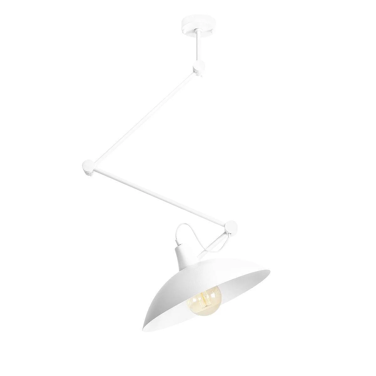 Lampa sufitowa regulowana MELOS biały