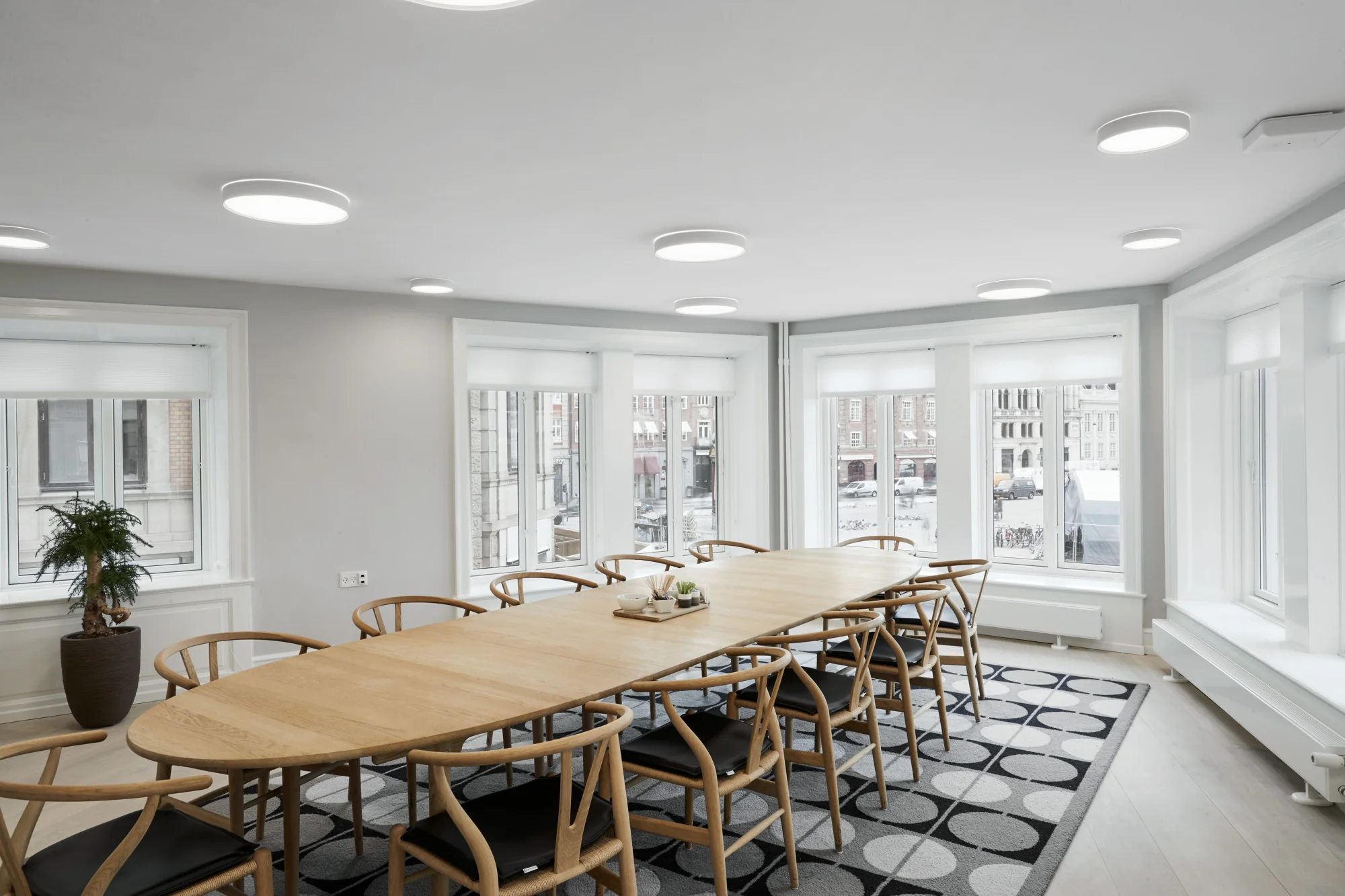 Plafon podtynkowy LP SLIM ROUND SEMI-RECESSED surowe aluminium - Image 2