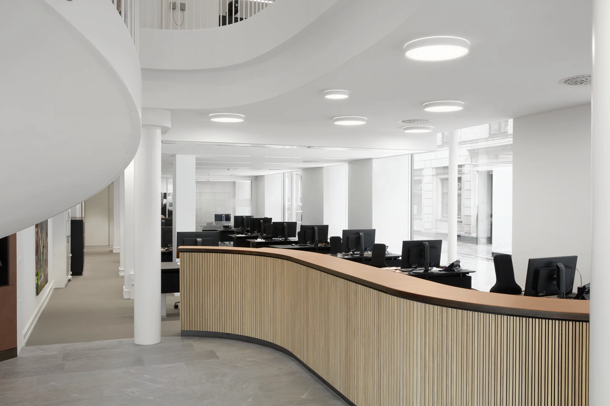 Plafon podtynkowy LP SLIM ROUND SEMI-RECESSED surowe aluminium - Image 5