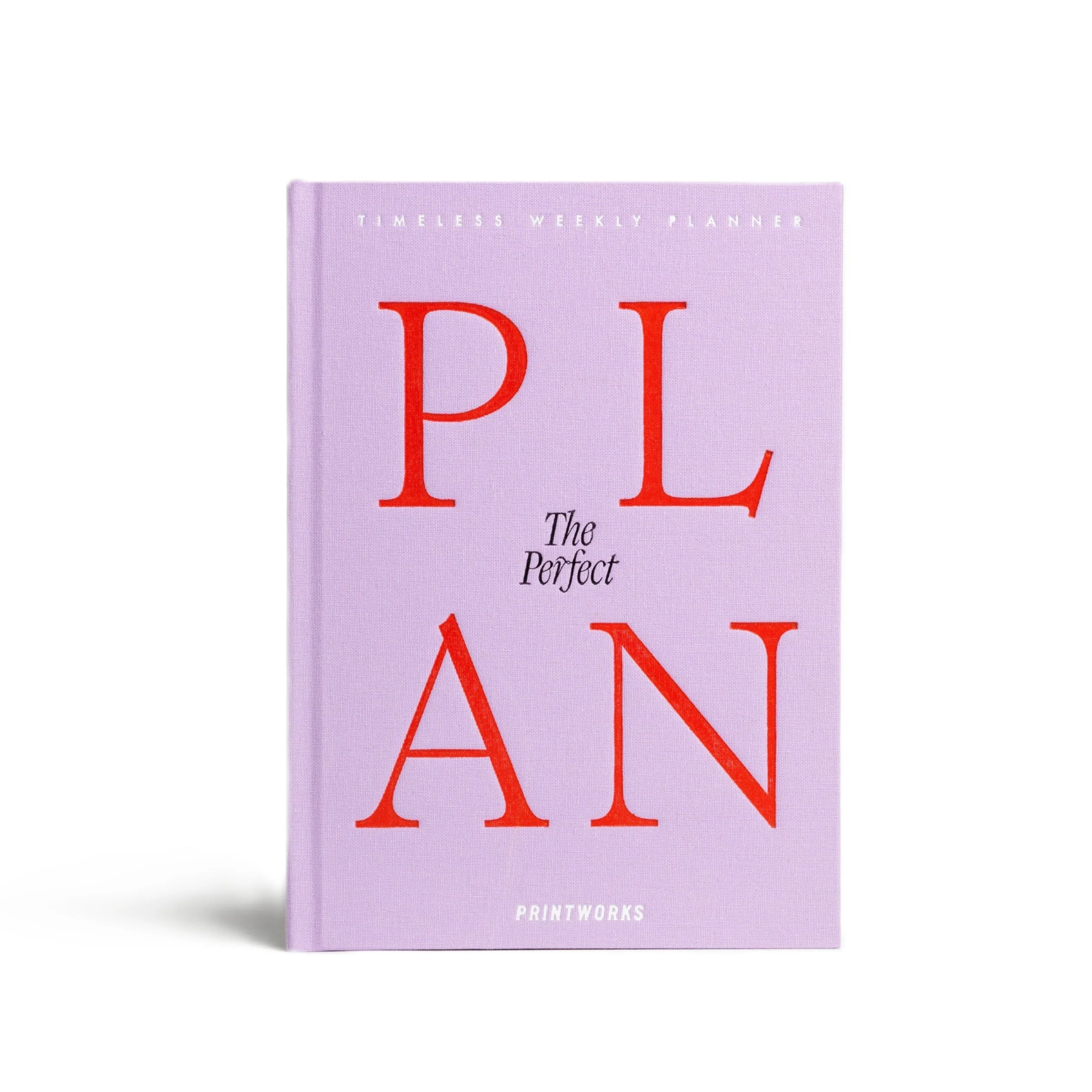 Planer tygodniowy THE PERFECT PLAN fioletowy z czerwonym - Image 4