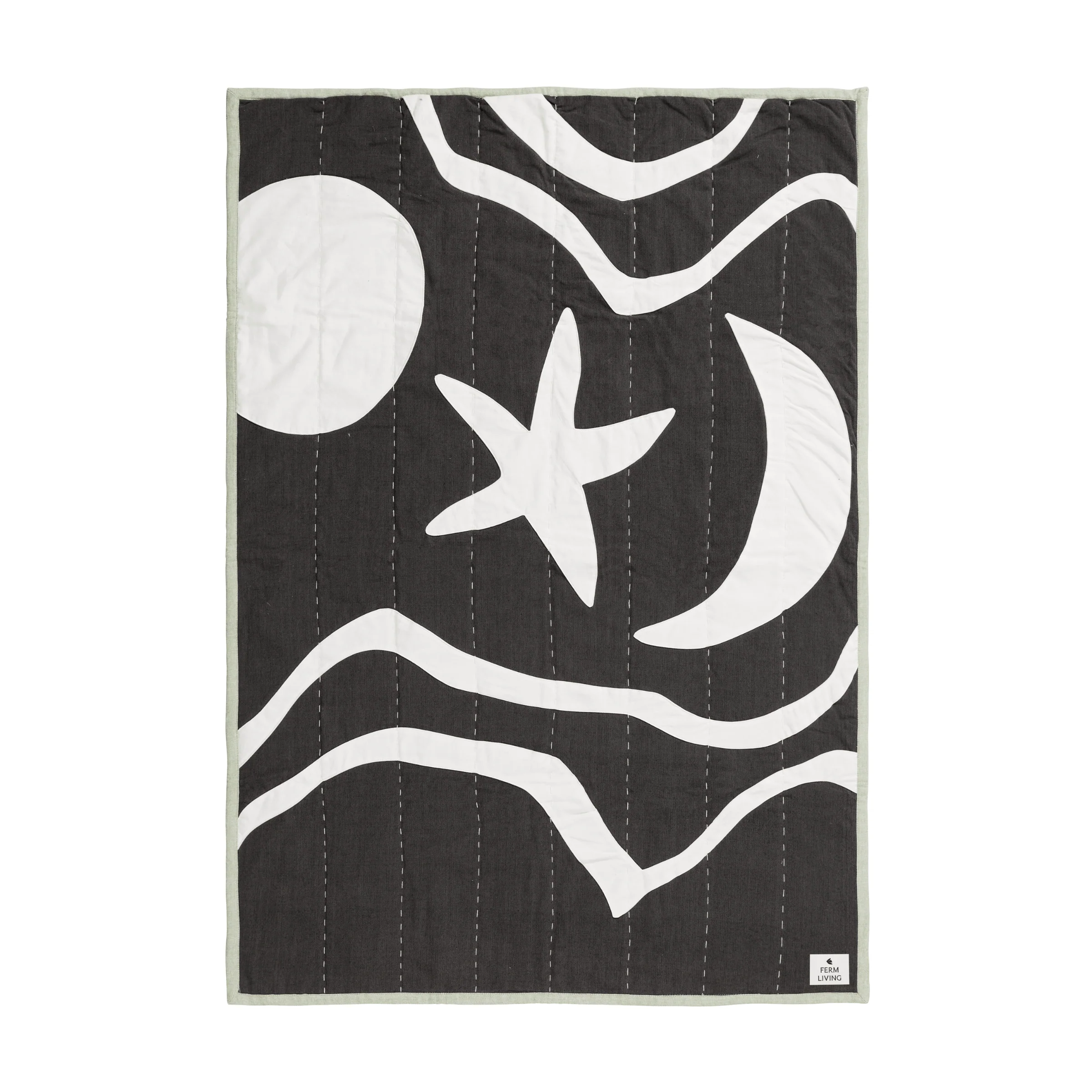 Pled pikowany KOVE APPLIQUÉ antracytowy