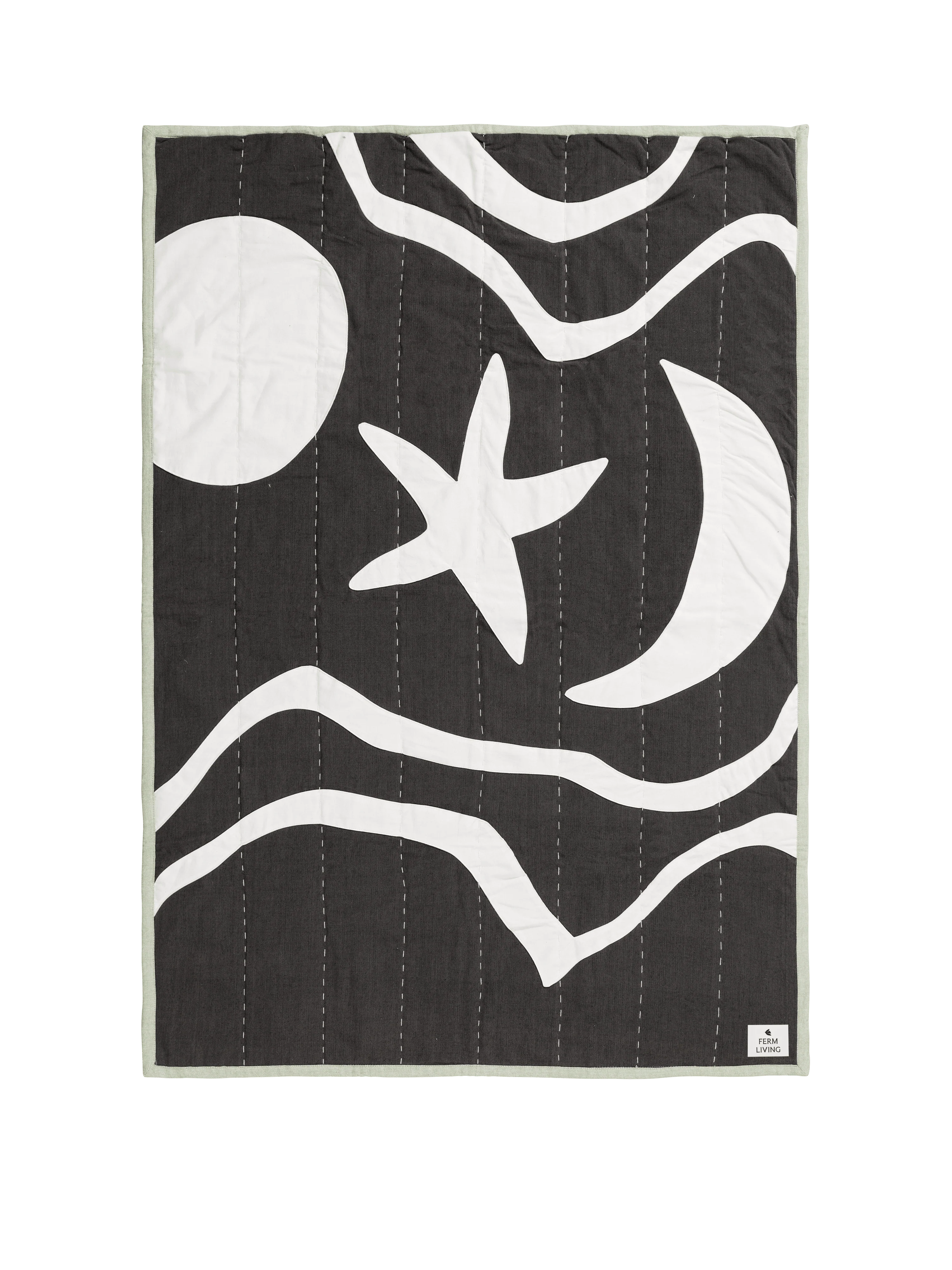 Pled pikowany KOVE APPLIQUÉ antracytowy - Image 4