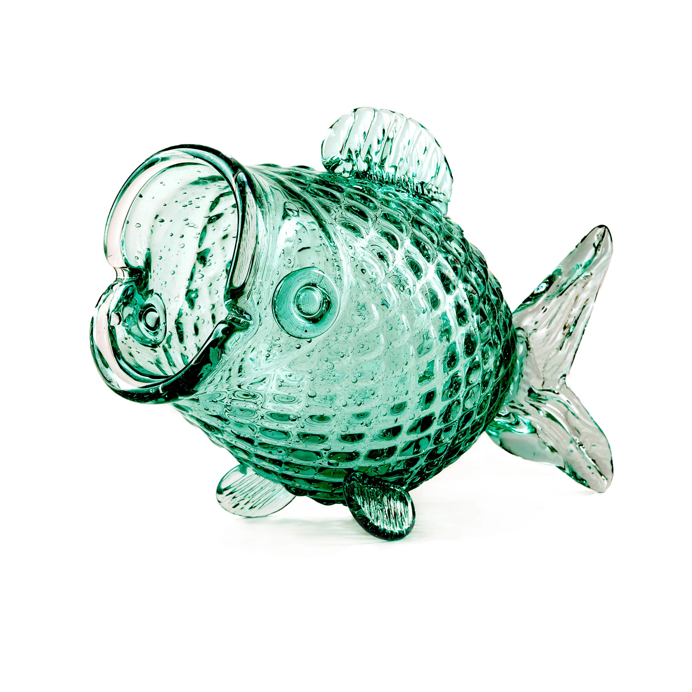 Pojemnik FAT FISH zielone szkło - Image 5