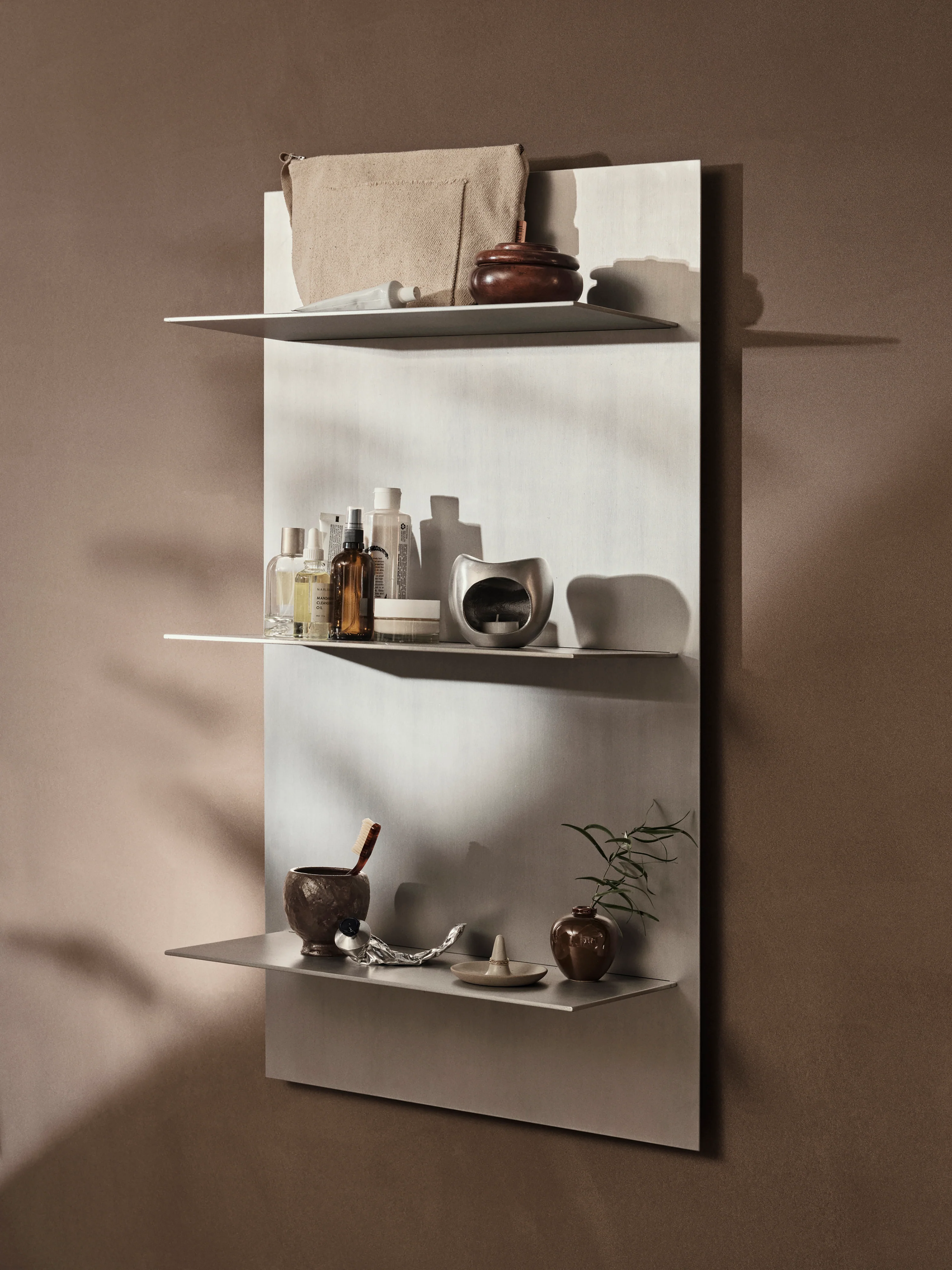 Półka ścienna LAGER aluminium - Image 3
