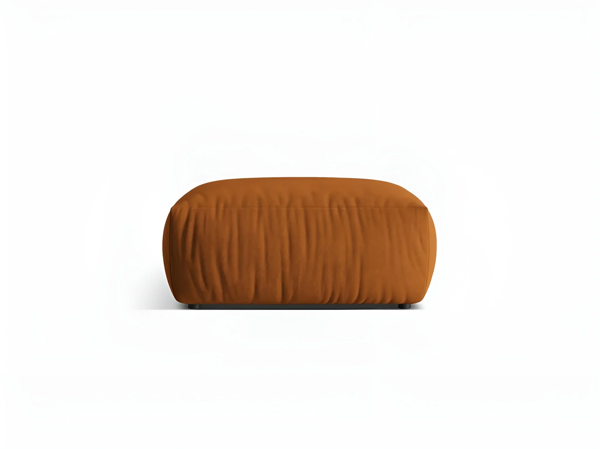 Puf aksamitny CHRIS terracotta - Image 4