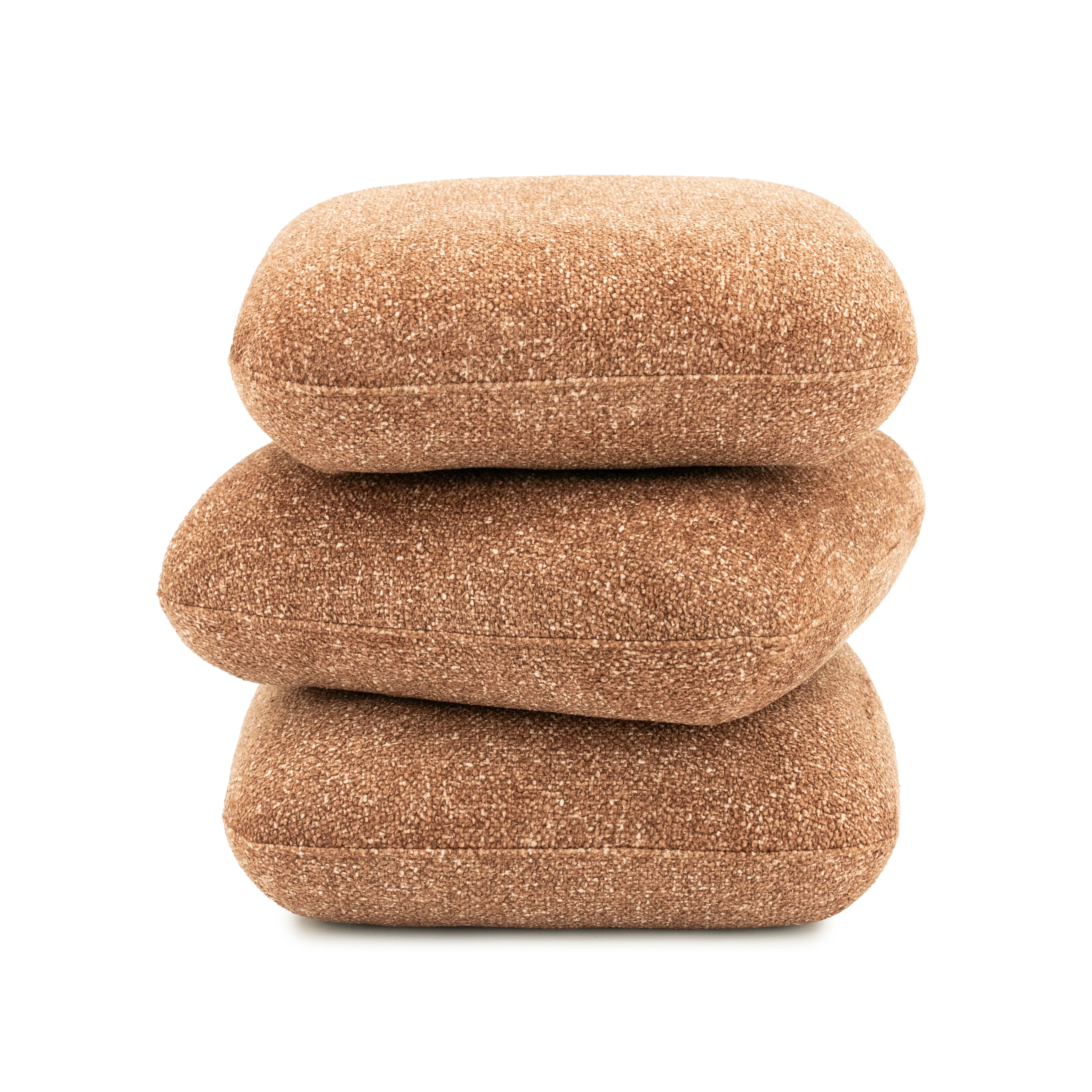 Puf PILLOWSCAPE karmelowy - Image 4