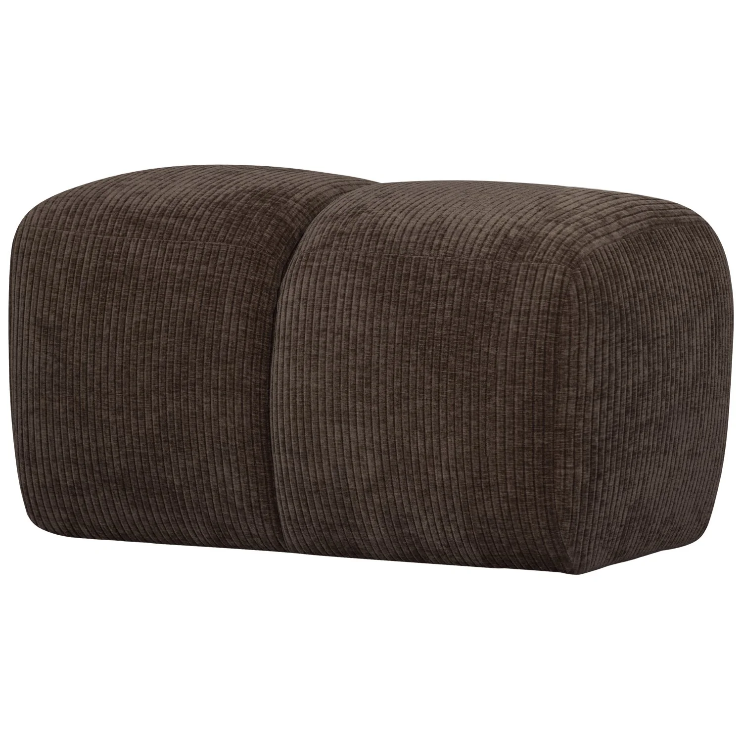Puf MOJO ciemnobrązowy sztruks - Image 4