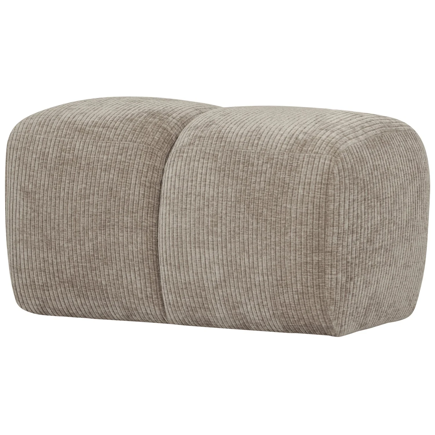 Puf MOJO ciemny piaskowy sztruks - Image 3