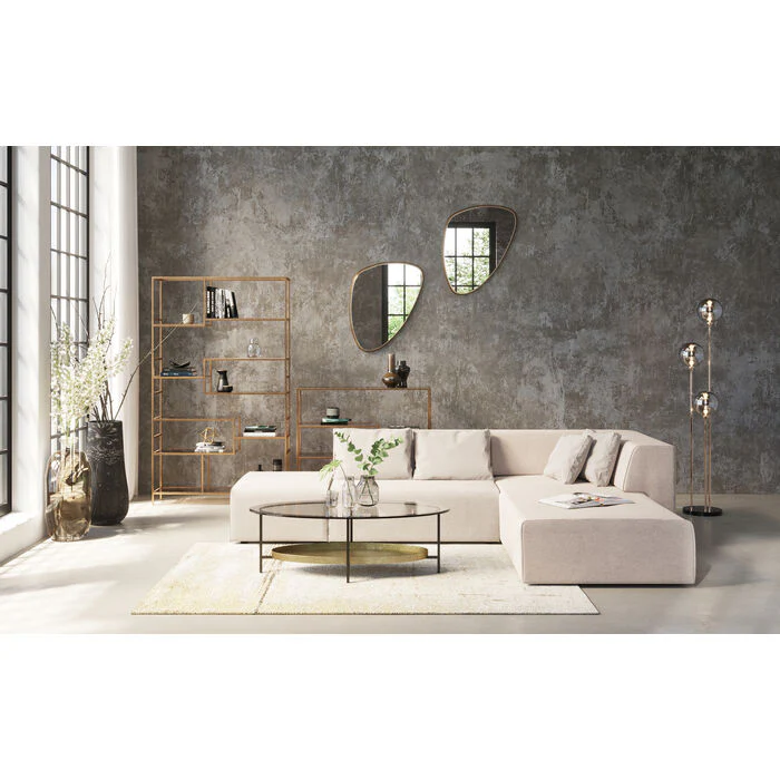 Konsola z półkami LOFT złoty - Image 11