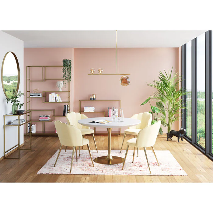 Konsola z półkami LOFT złoty - Image 5