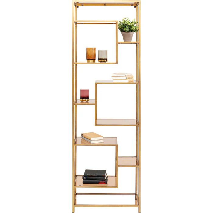 Regał wysoki LOFT złoty - Image 6