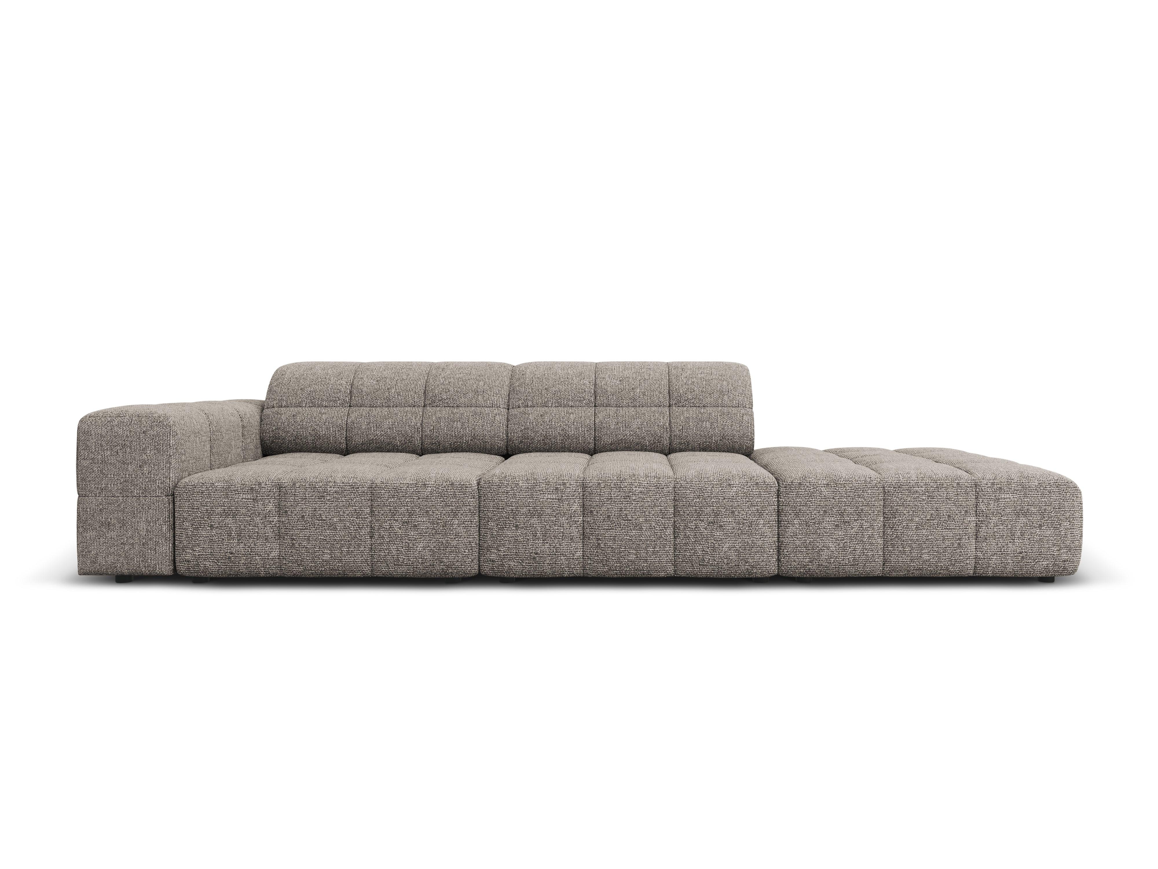 Sofa prawostronna 3-osobowa CHICAGO szary szenil - Image 10